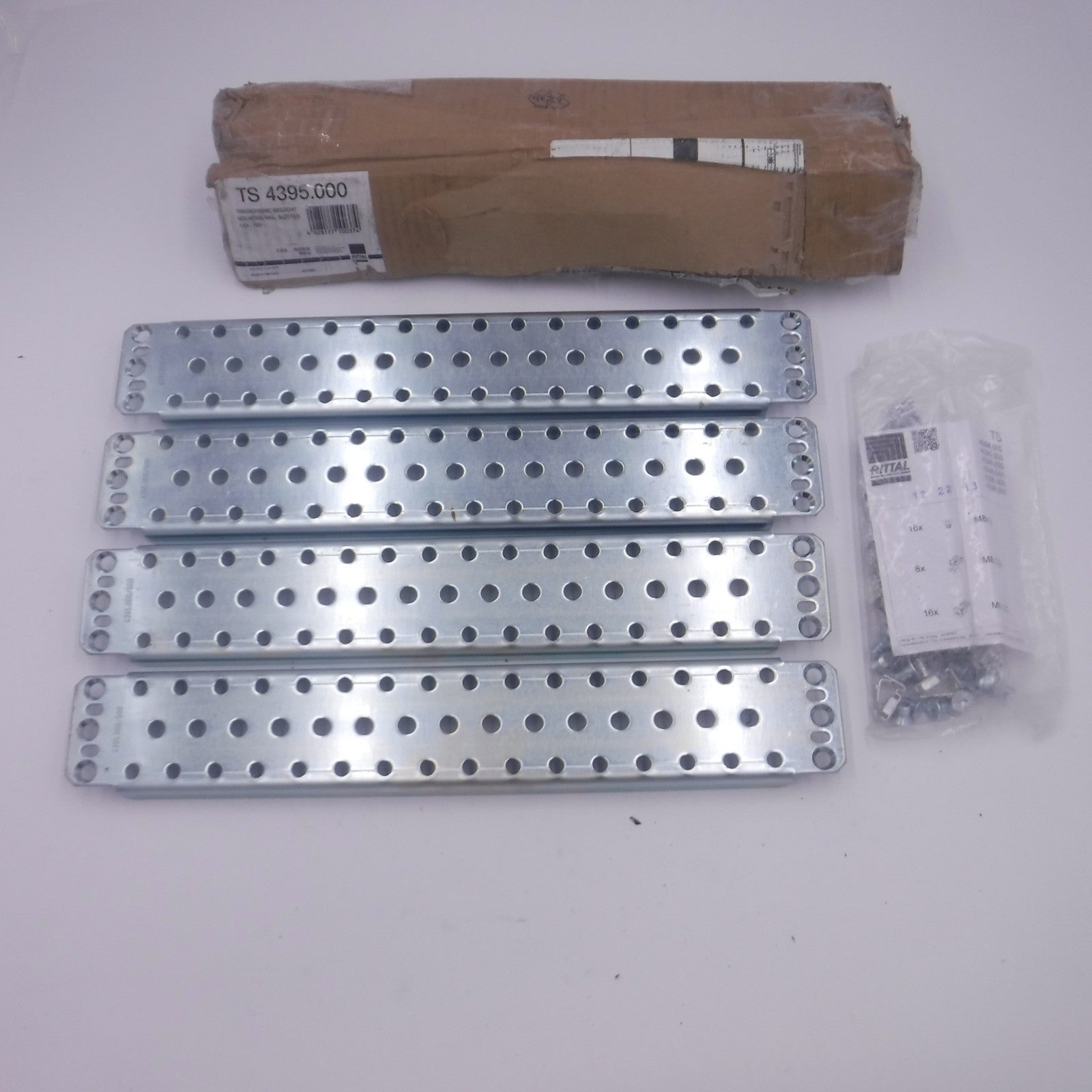 4 Pack Rittal Slotted Support Rails 4395000 For VX  Enclosure Types