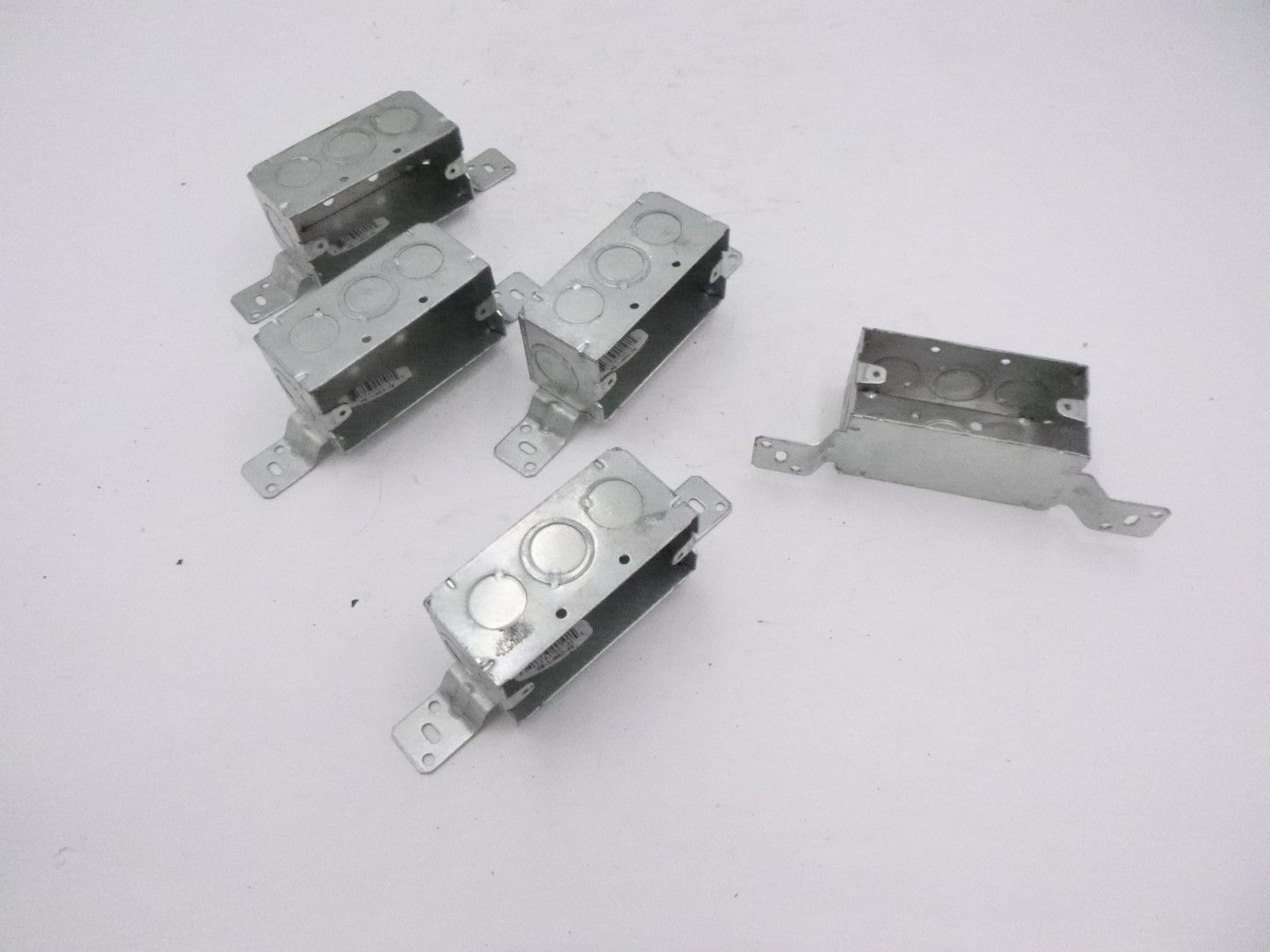 5 Pack Orbit 1-7/8" Deep 1 Gang Welded Handy Box w/ MKO & FB Bracket