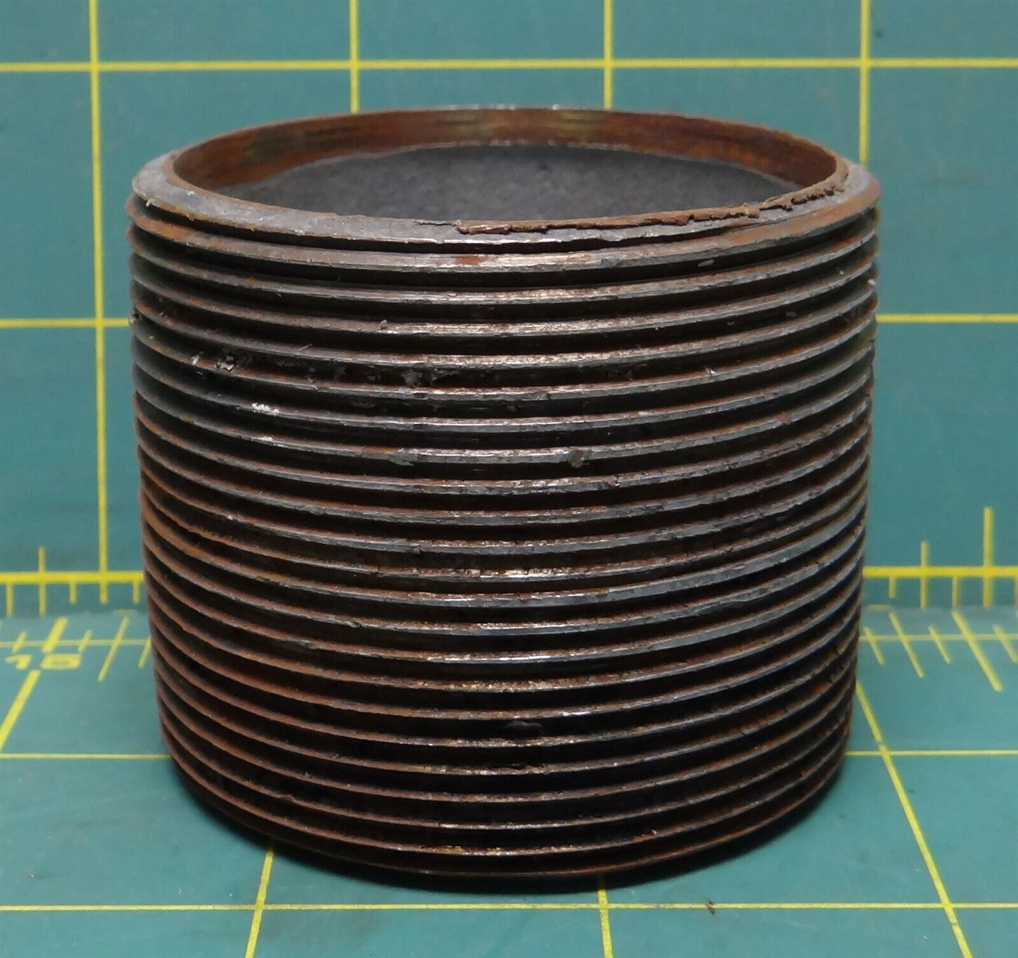 2" D x 2" D x 2" L All Threaded Hot Dipped Galvanized Pipe Nipple