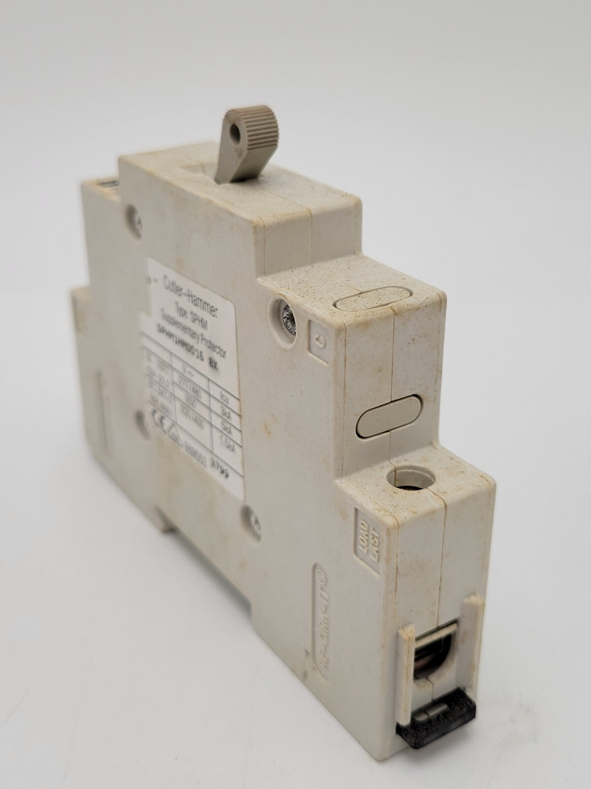 2PC Cutler-Hammer SPHM1HM0015 DIN Rail Circuit Breaker 15A 277/480V 1P 1PH SPHM