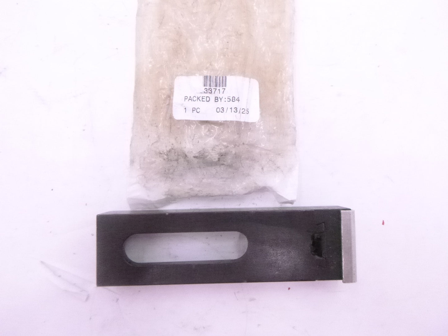 TE-CO 33717 Standard Grip Nuzzler Edge Clamp 1018 Steel 5/8" x 2"