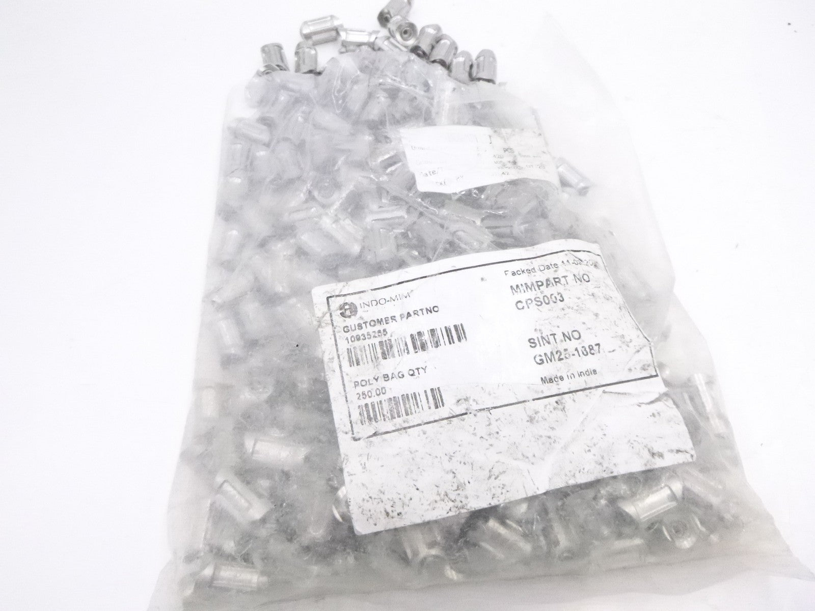 250 Pack INDO-MIM Linear Bushing CPS003 GM25-1687