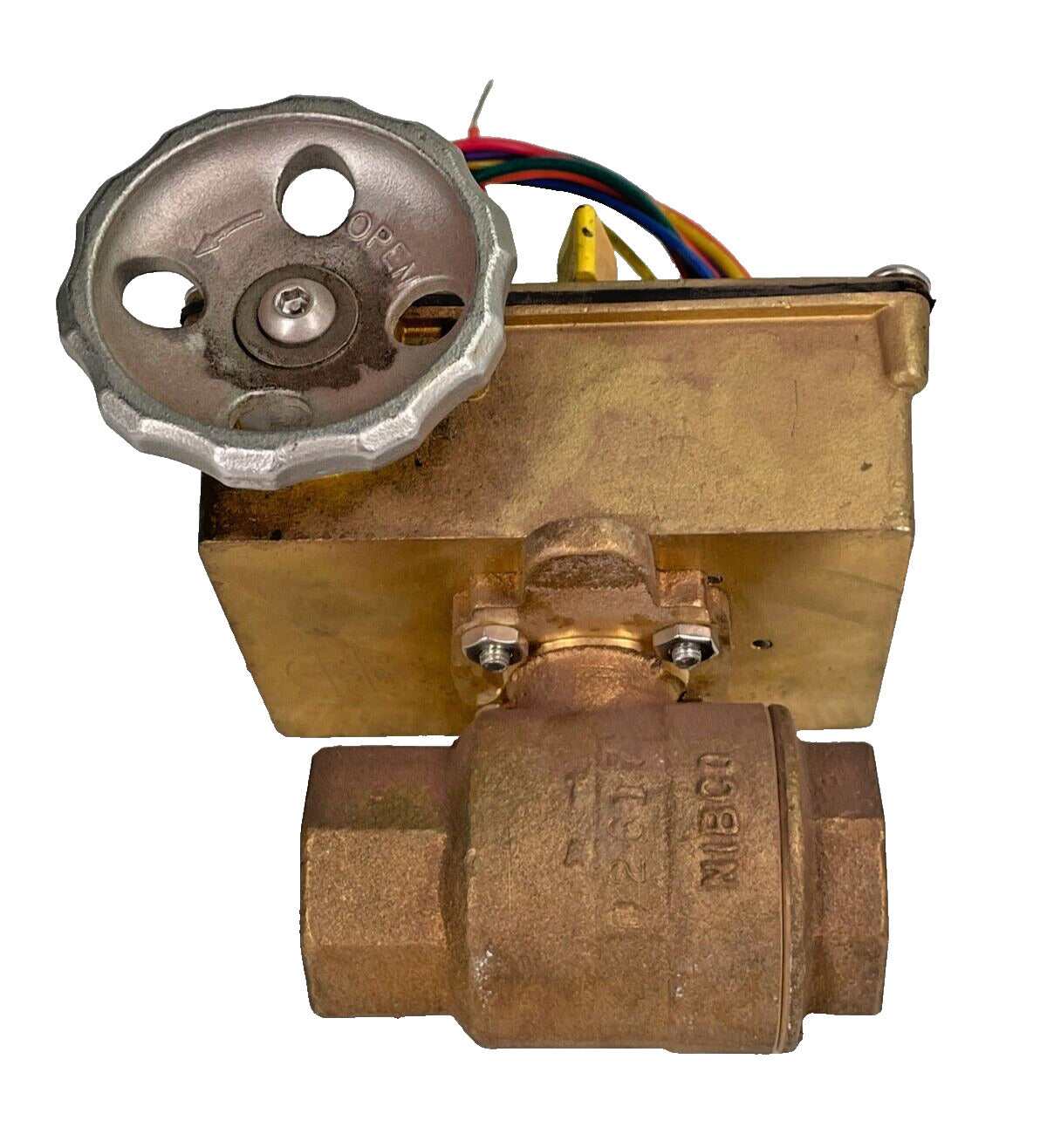 NIBCO KT-505W-8 Fire Protection Valve 1" NPT Full Port Ball Valve, 300-psi FM/UL
