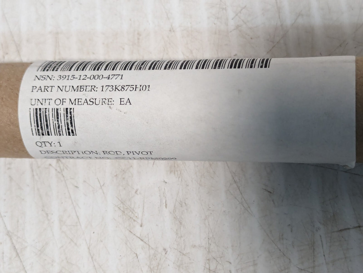 Pivot Rod 3915-12-000-4771 173K875H01