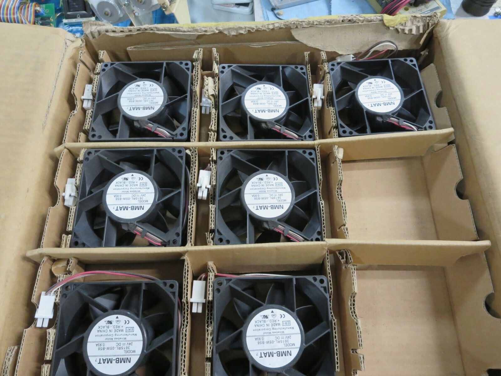 NMB-MAT (Minebea Motor Corp.), 3615RL-05W-B56, Fan, Cooling, 24 VDC, 0.93 AMP