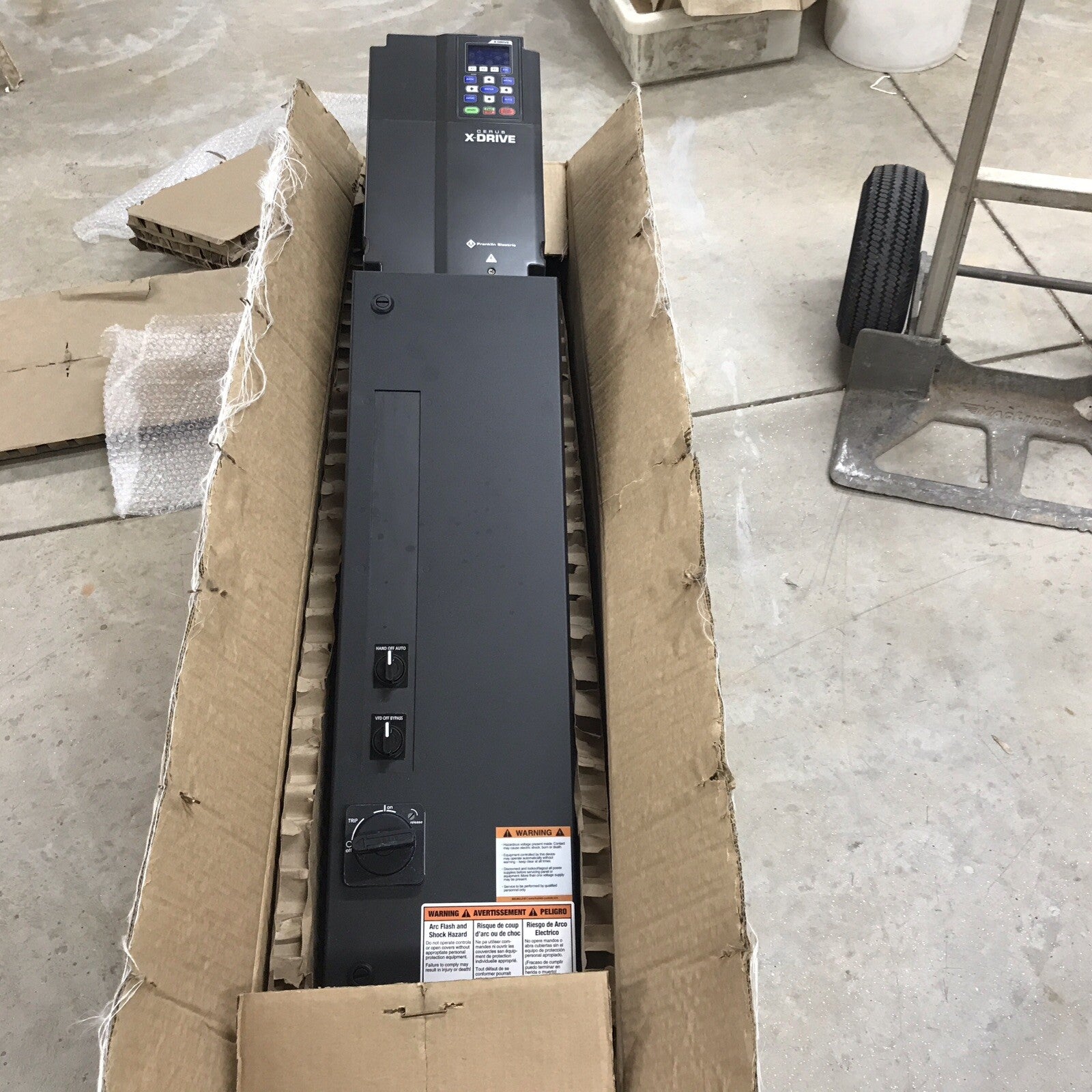 Franklin Electric Cerus X-Drive Industrial Enclosed Electrical Control Panel CXD