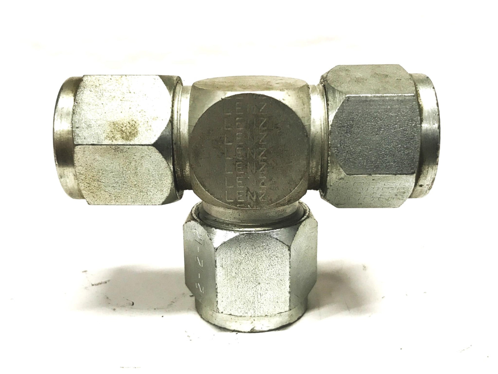 Lenz 3/4 inch Female x 3/4 inch Female x 3/8 inch Female Union Tee NOS