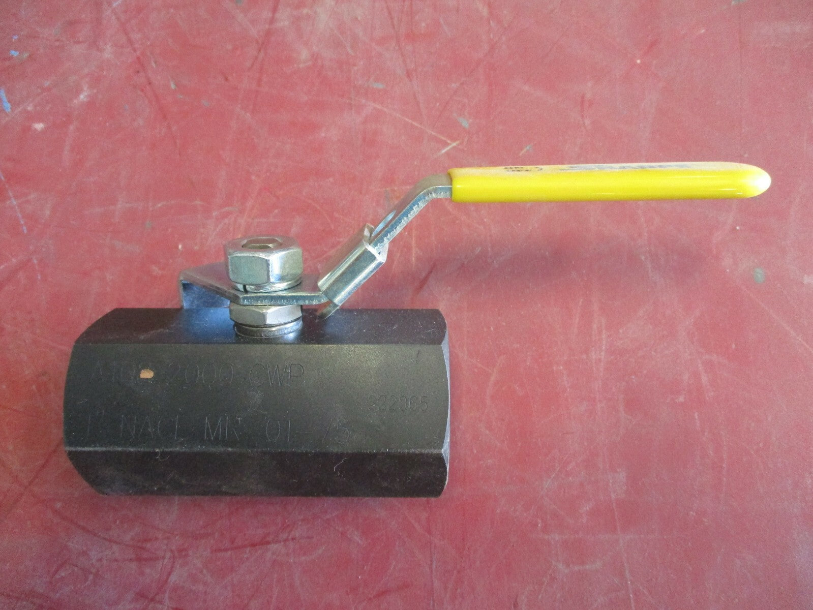 SHARPE Ball Valve 1" 2000 PSI Working Pressure Female Thread Ends Series 58B74