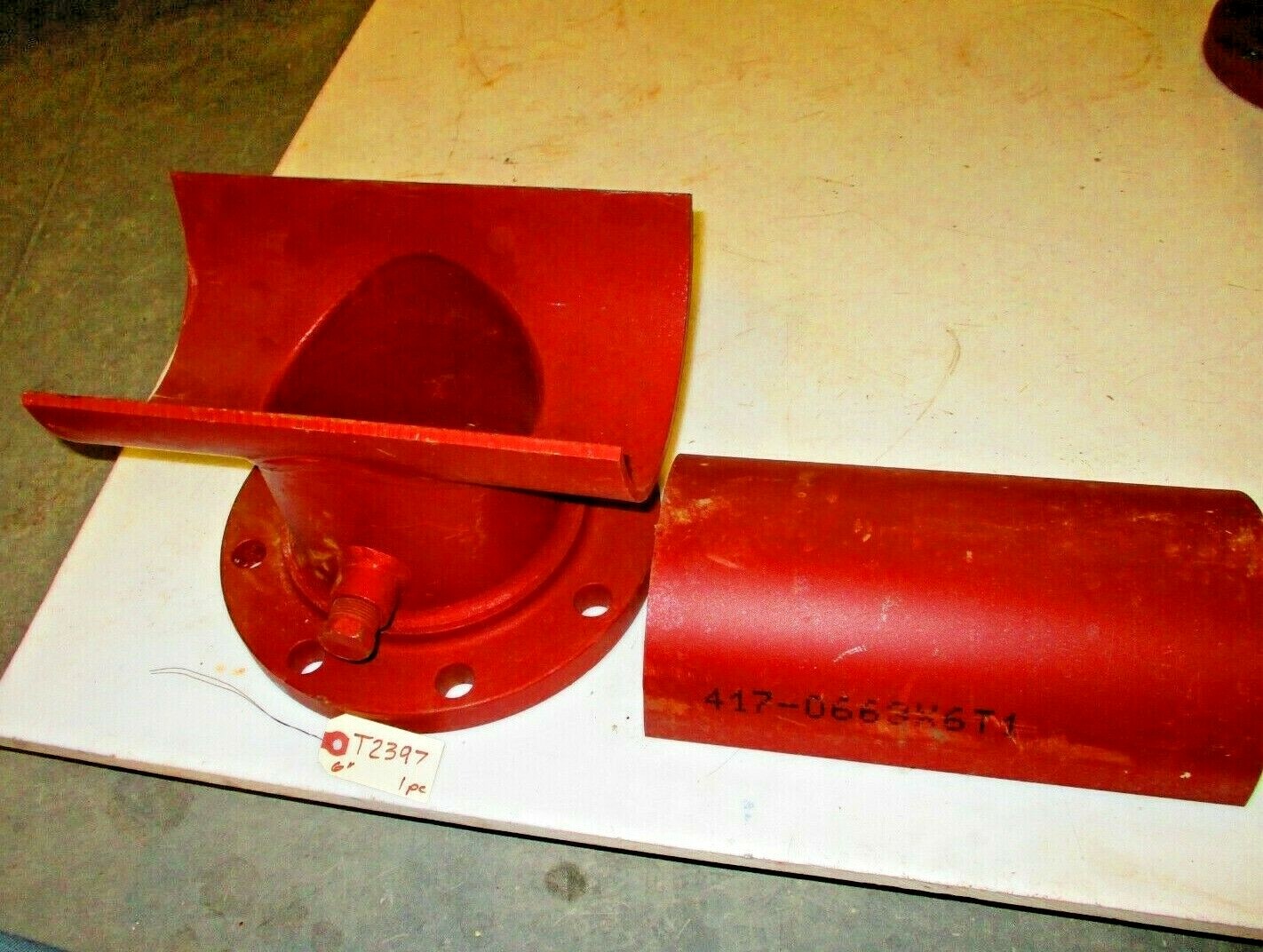 JCM 417 Type 1 | Split Tee Weld on Tapping Sleeve Outlet  | 6" Class 150 Flange