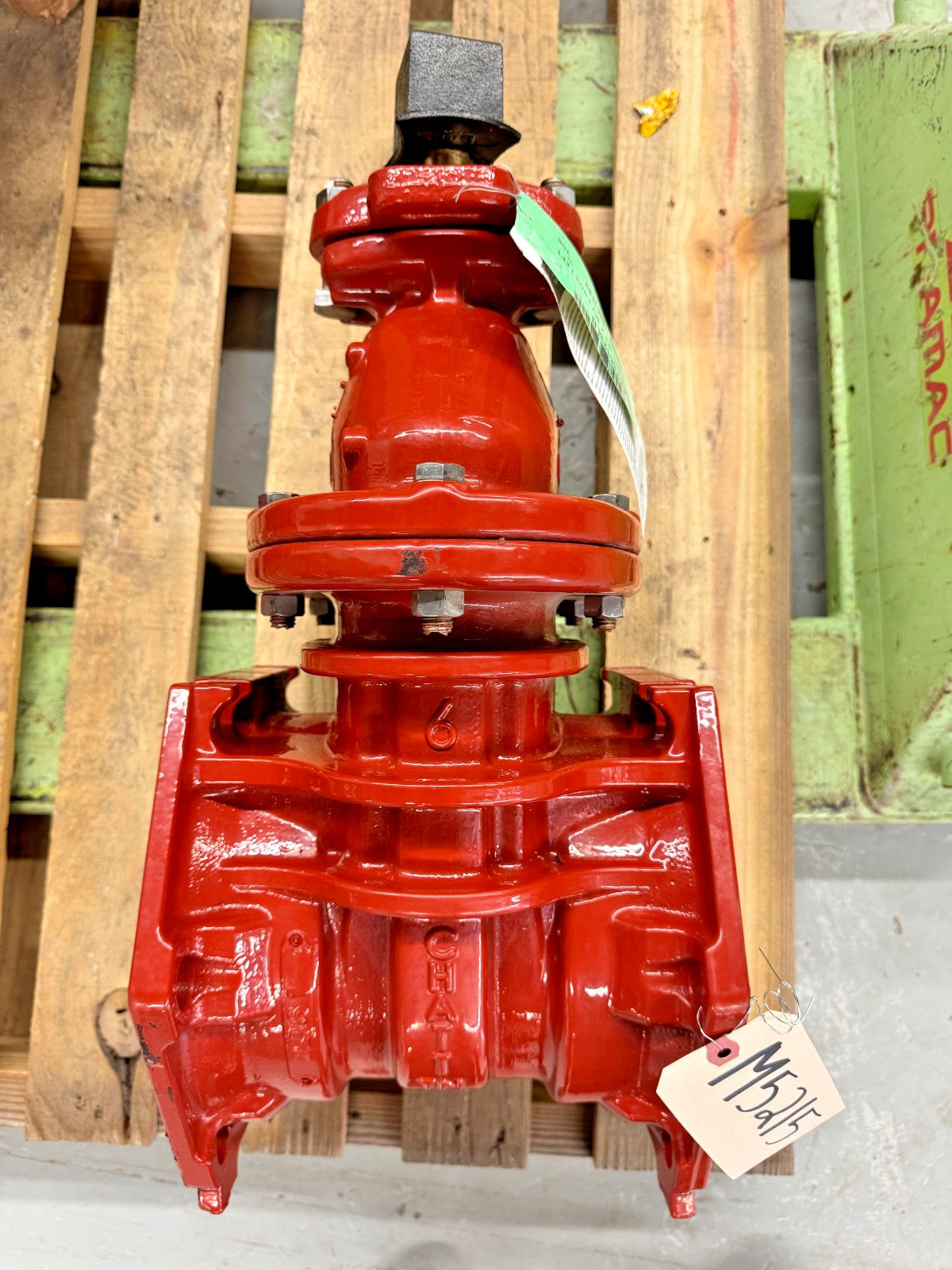 MUELLER A-2361 AWWA RW Gate Valve 6" 350-psi MJ x MJ Non-Rising Stem, 2" Op. Nut