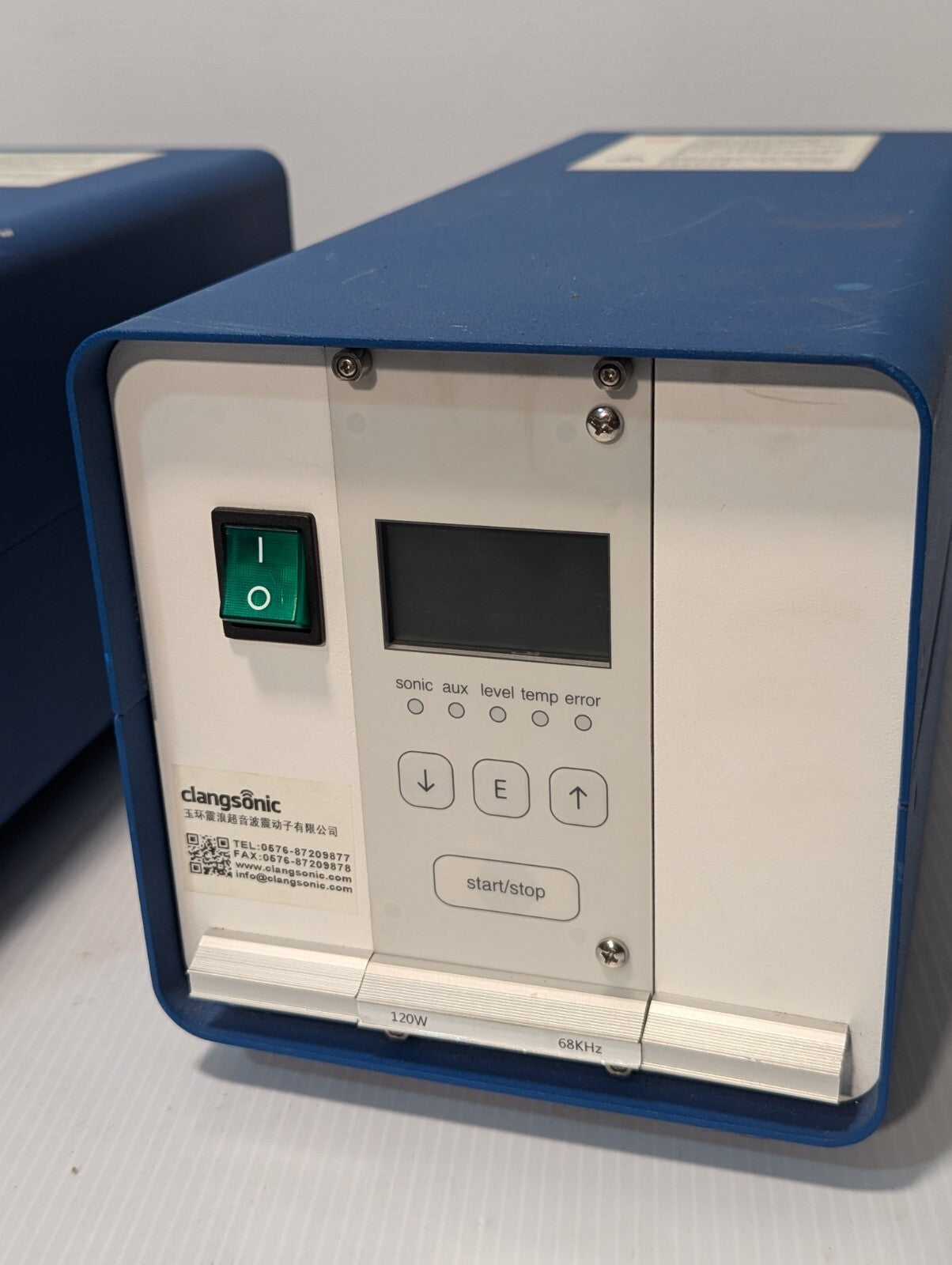 Clangsonic XU 120 ultrasonic generator, 120W 68KHz w/power cord