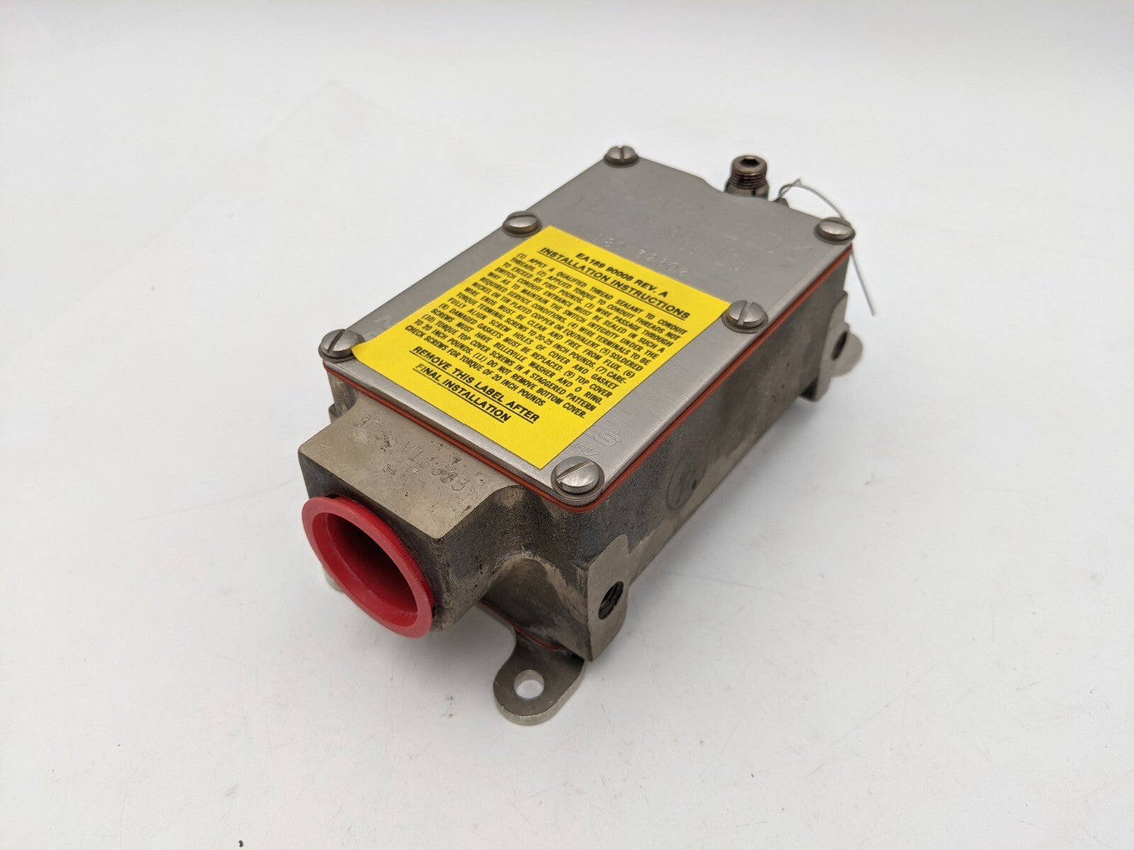 Snap-Lock EA189 90008 Limit Switch Heavy-Duty Stainless Steel 600 VAC 5 Amp