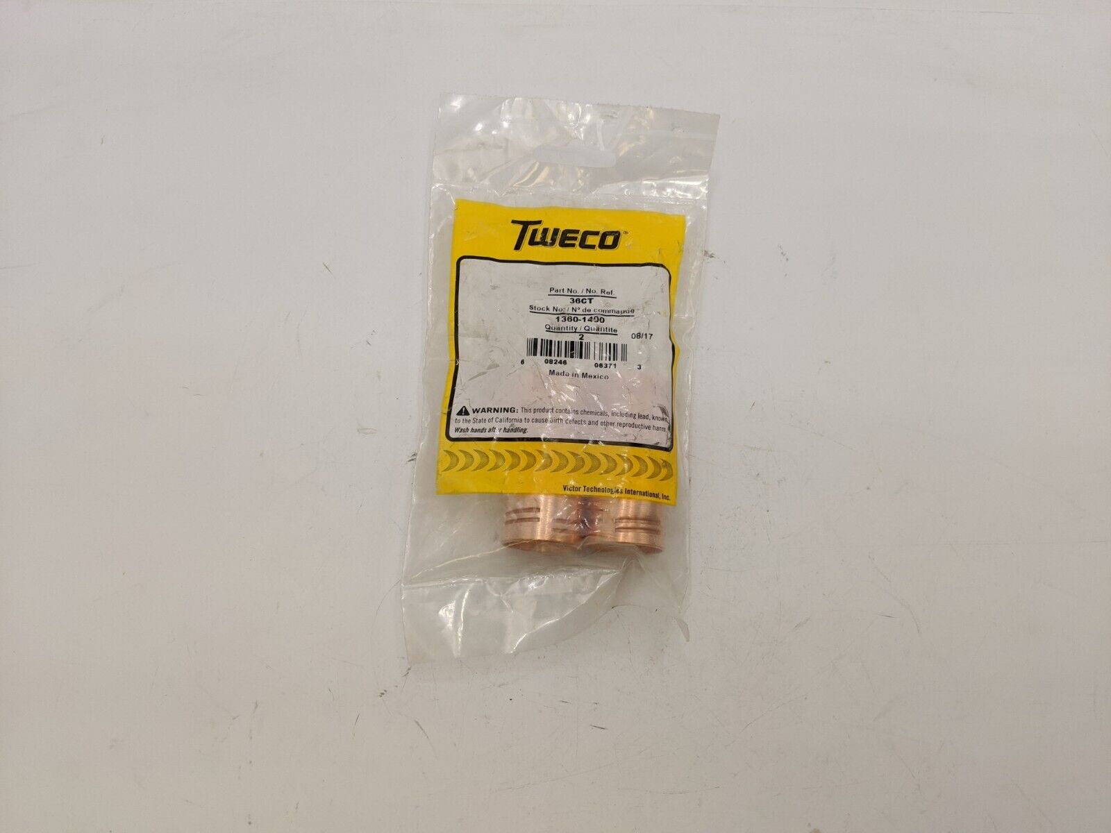 2 Piece Tweco 36CT Standard Nozzle insulator 1360-1400 Welding Equipment Supply