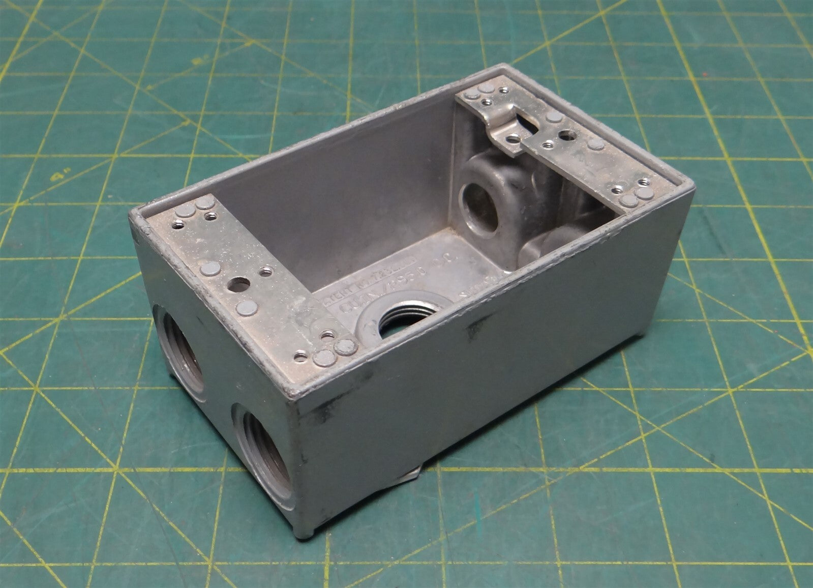 Mulberry 30215 1-Gang Outlet Box 2" Deep 2-3/4" Wide 4-1/2" Long Five 1/2" Holes