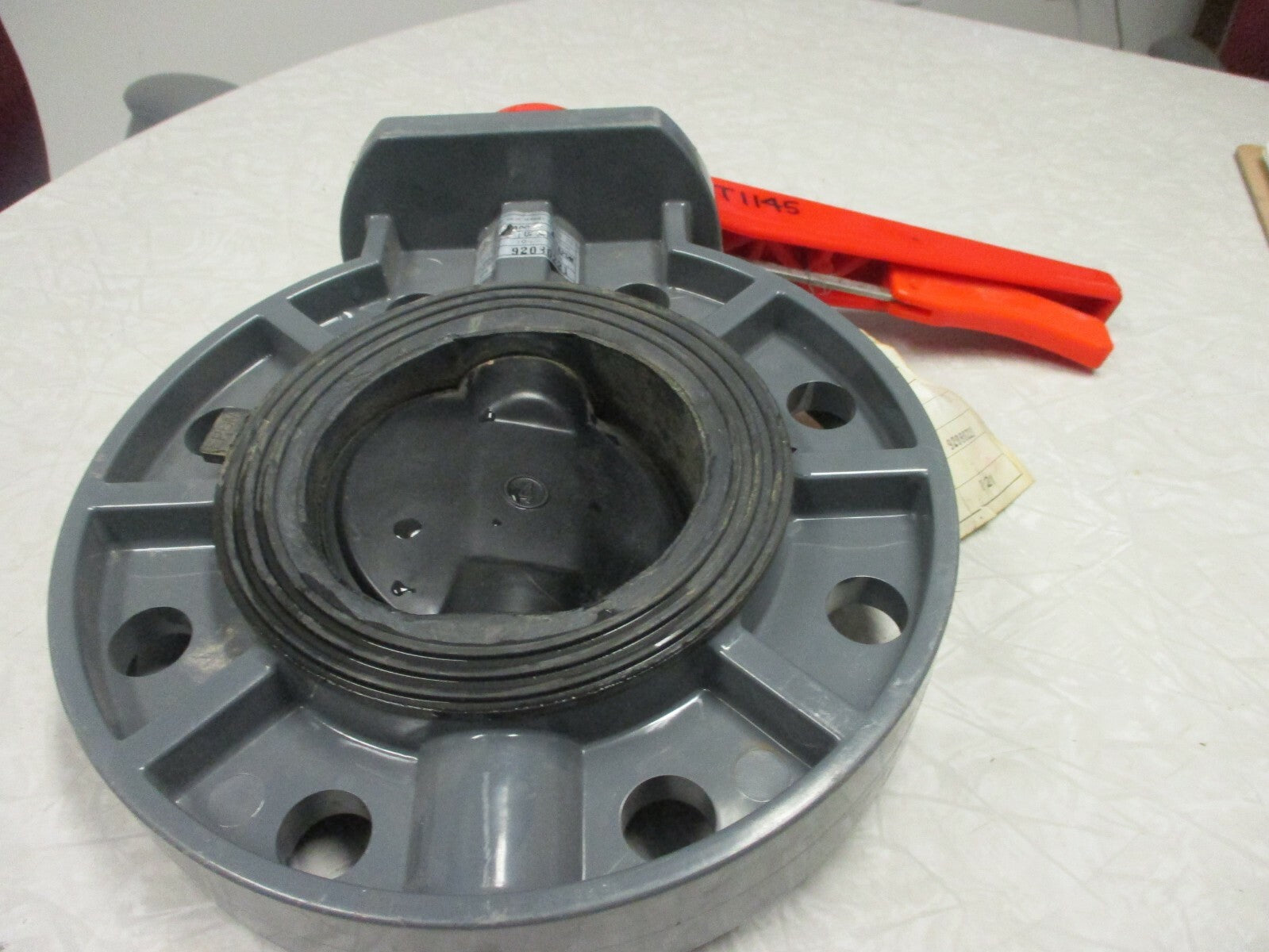 Butterfly Valve HERSHEY VP805 4" 150 psi UPVC Lug Lever Op | EPDM Seat