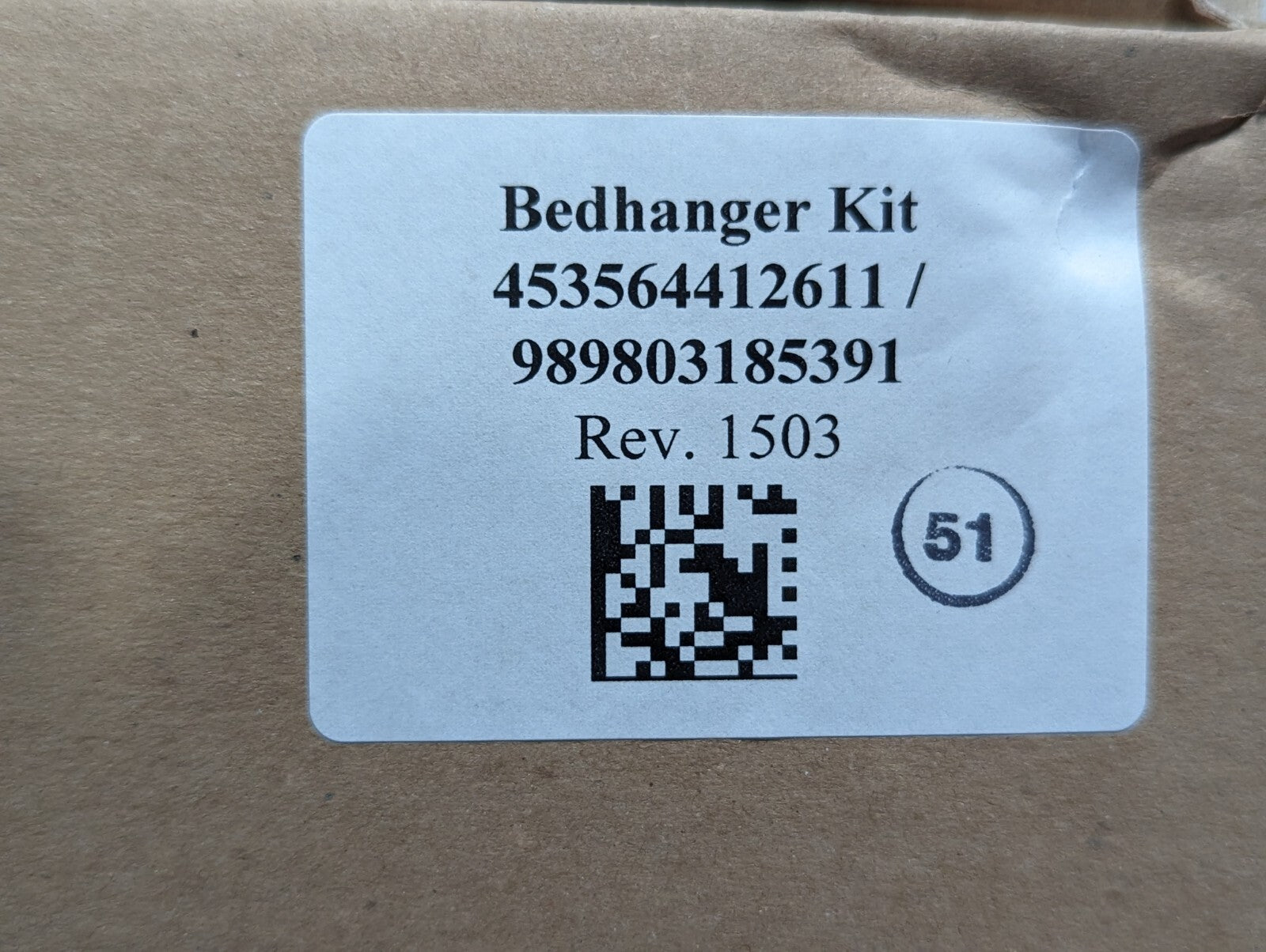Philips 453564412611/989803185391 bedhanger kit,15kg/33lb max load for MX400/450