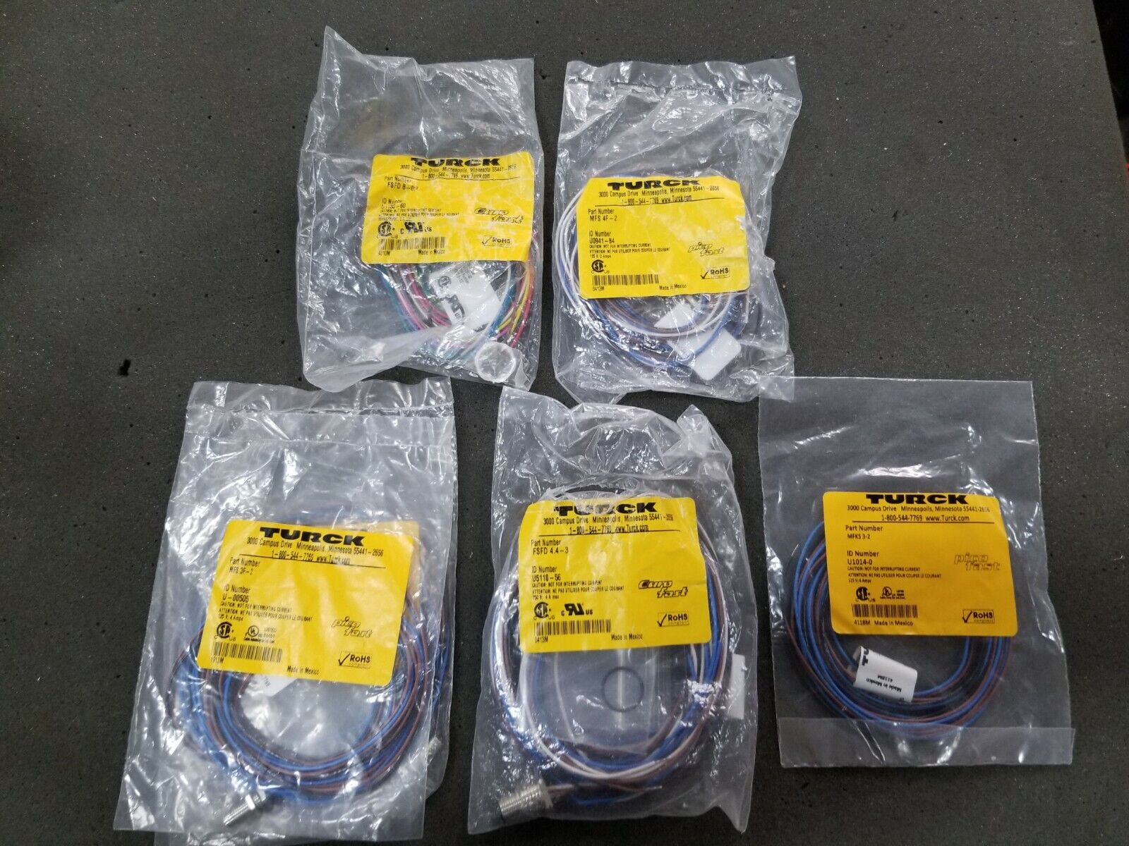 Turck Varied Lot of 6 **See Pics and Description**