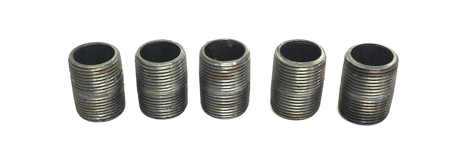 Unbranded 3/4 Inch 14TPI Steel Pipe Nipple 1-3/8 Inch [Lot of 5] NOS