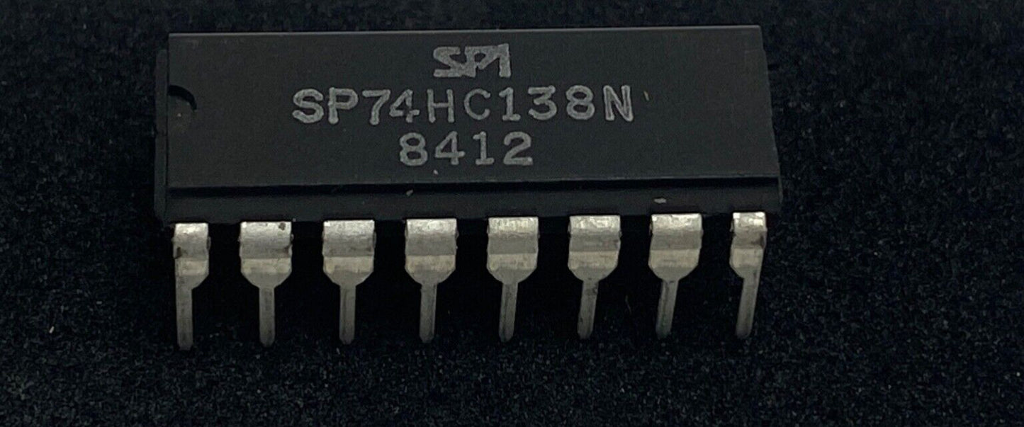SPI SP74HC138N 3-line to 8-line decoders/demultiplexers Integrated Circuit
