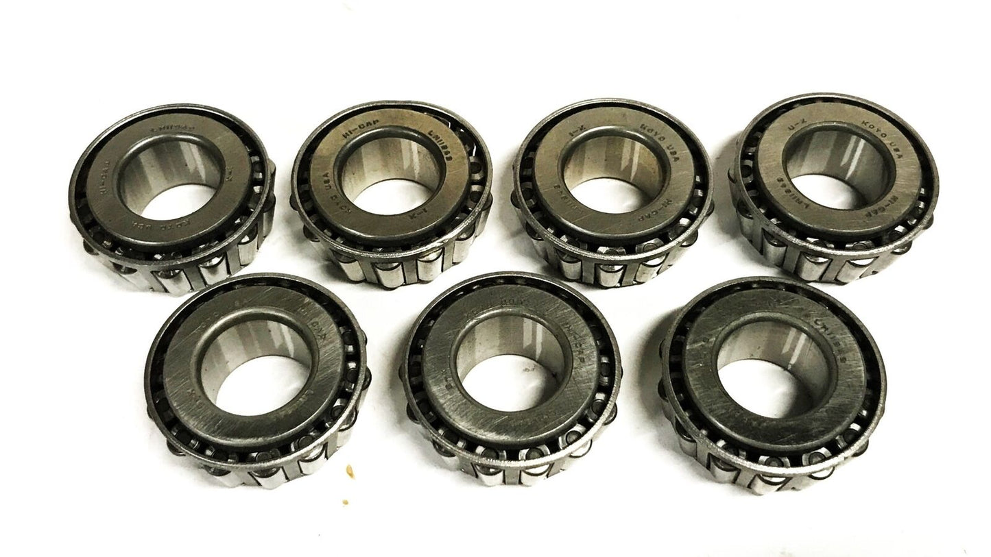 Koyo Tapered Roller Bearing Cone LM11949 [Lot of 7] NOS