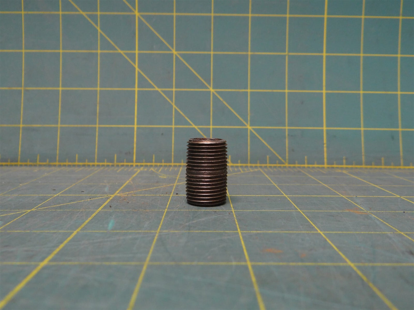 3/8" x 1" Pipe Fitting Nipple Male NPT Steel Tapered Threaded Schedule 40 Welded