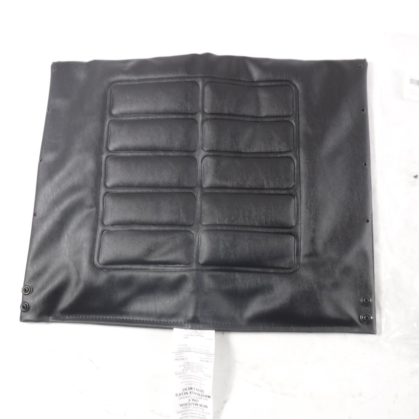 Invacare 24"Wx18 D Black Vinyl Seat Upholstery For Invacare Tracer Wheelchairs