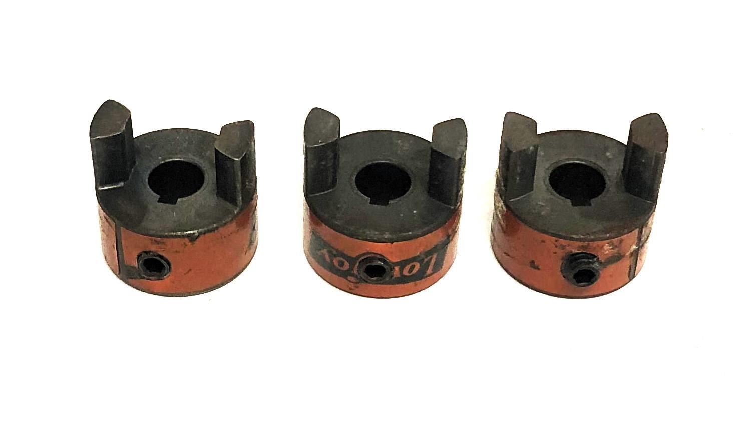 Lovejoy Jaw Coupler Set L-050.375 [Lot of 3] NOS