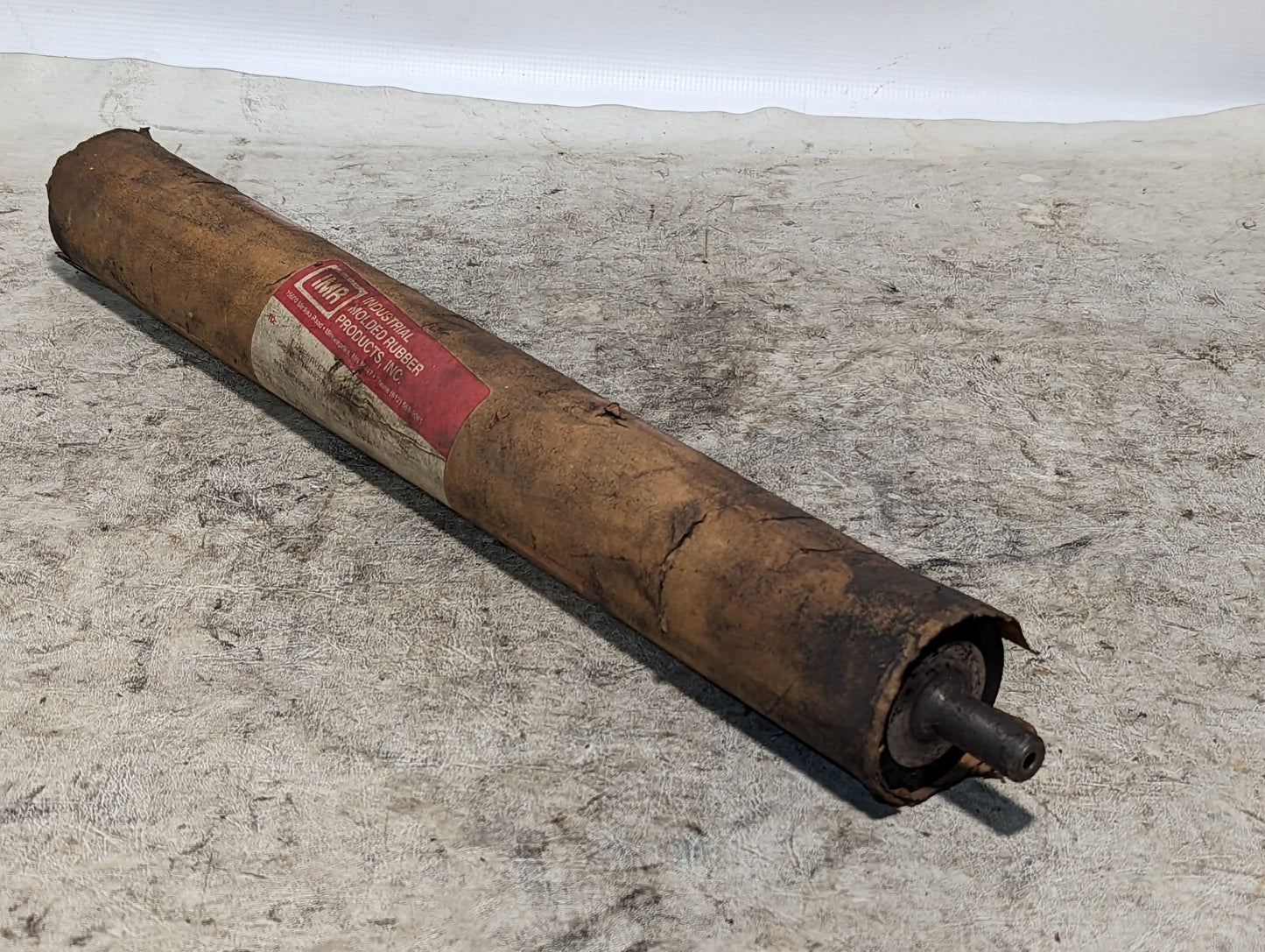 Industrial Molded Rubber Products 80291/MC30 rubber roller, 22.75in x 2.5in diam