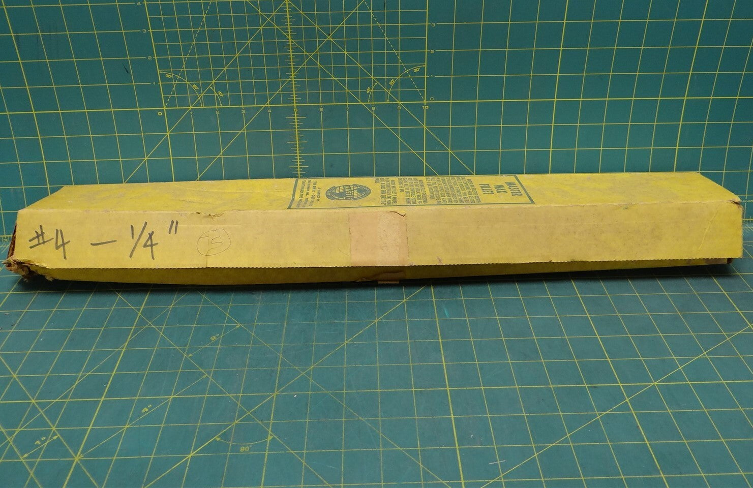 Box of approx. 75 Kindt Collins Master Wax Fillet #4-1/4" 23" x .125" x .25"