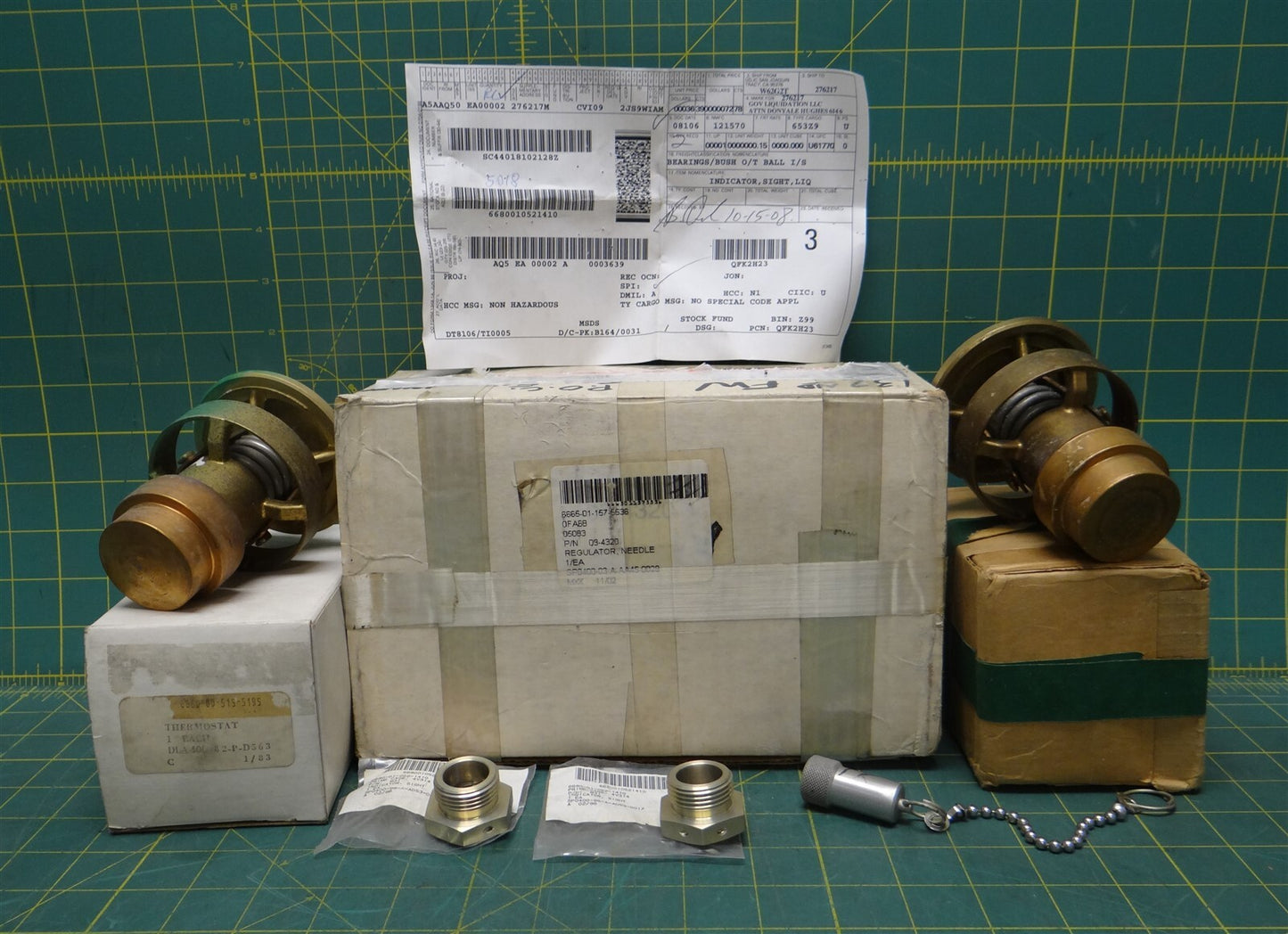  (5 Piece) Bacharach Inc. 03-4320 Regulator Needle Valve Kit 6665-01-157-5536