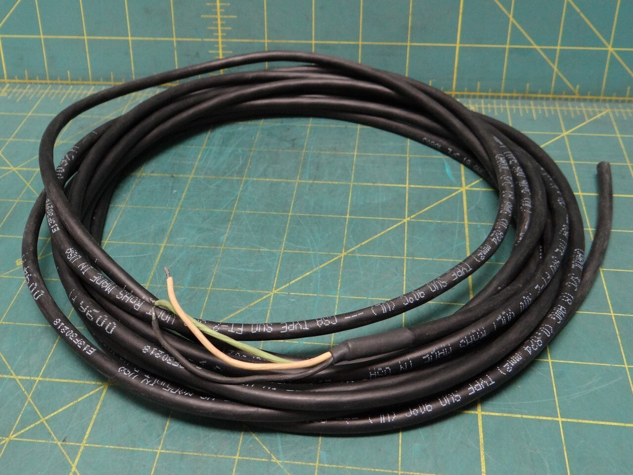 Carol Portable Cord, Number of Conductors 3, 18 AWG, SJOOW, 19 ft, Black