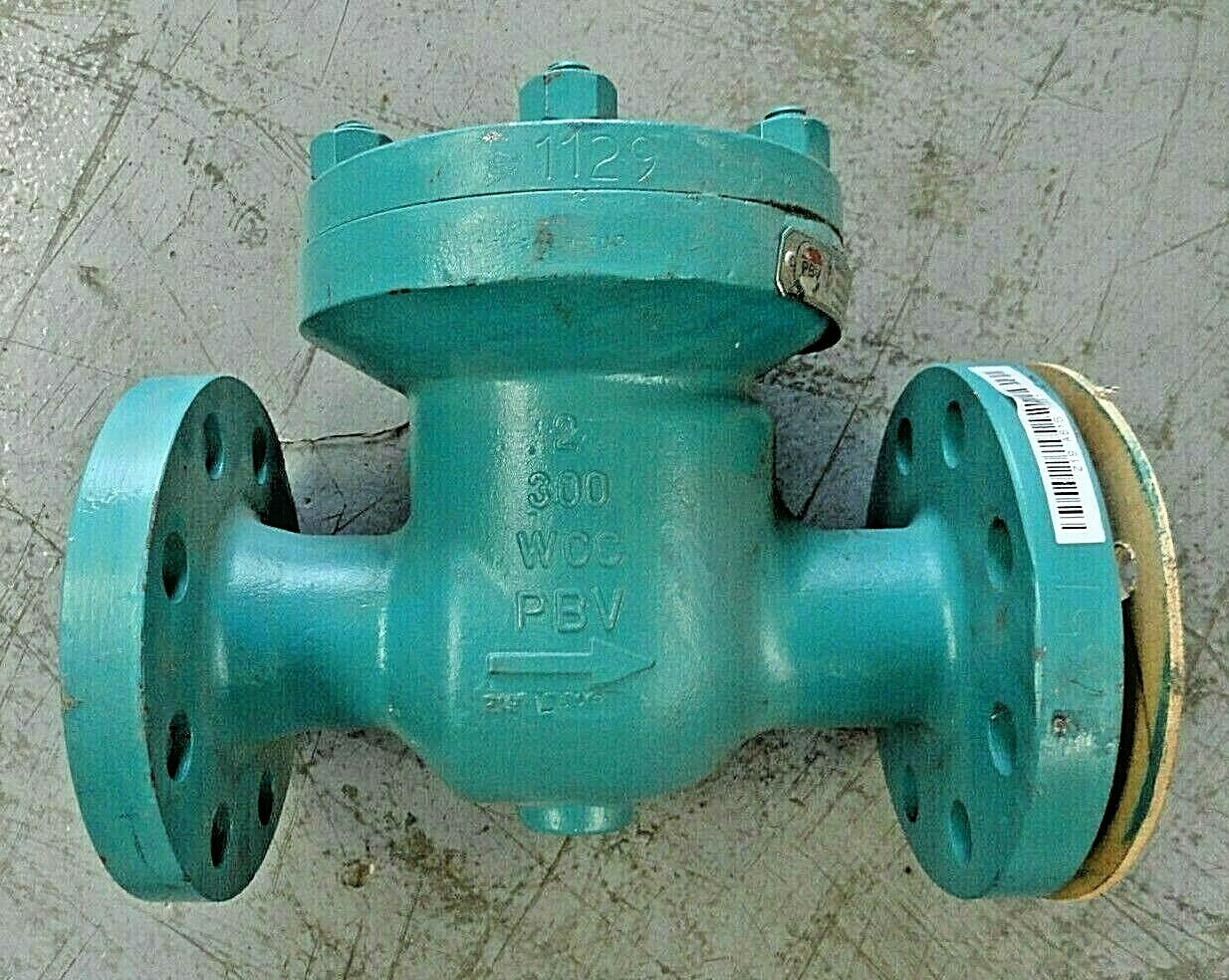 PBV Swing Check Valve 2" 300 RF Flanged Full Port PN: P830-11-2236-YY NACE w/MTR