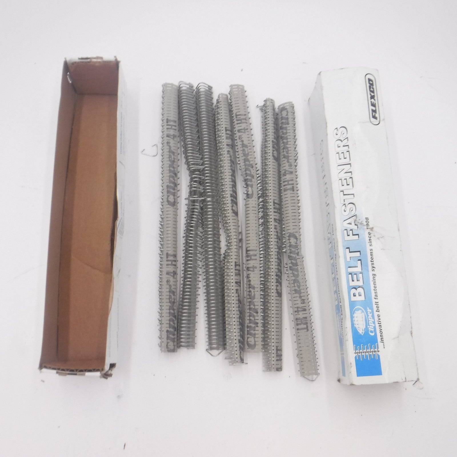 7 Pack Clipper 12" High Tensile Belt Fasteners 4HT 02223