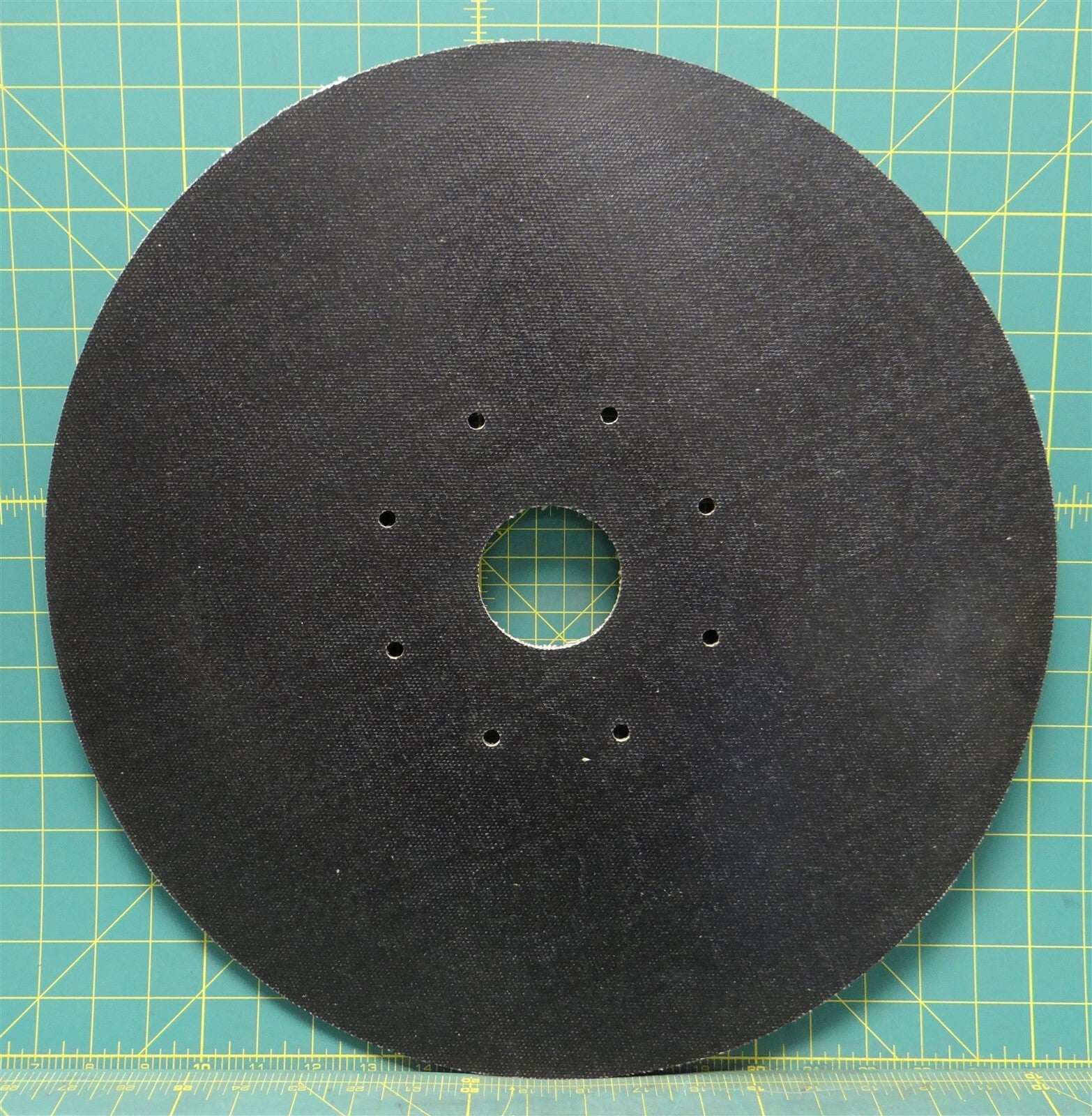18" Floor Buffer Waxer Polisher Zamboni Rubber Canvas Drive Pad PN: G00-68-F18