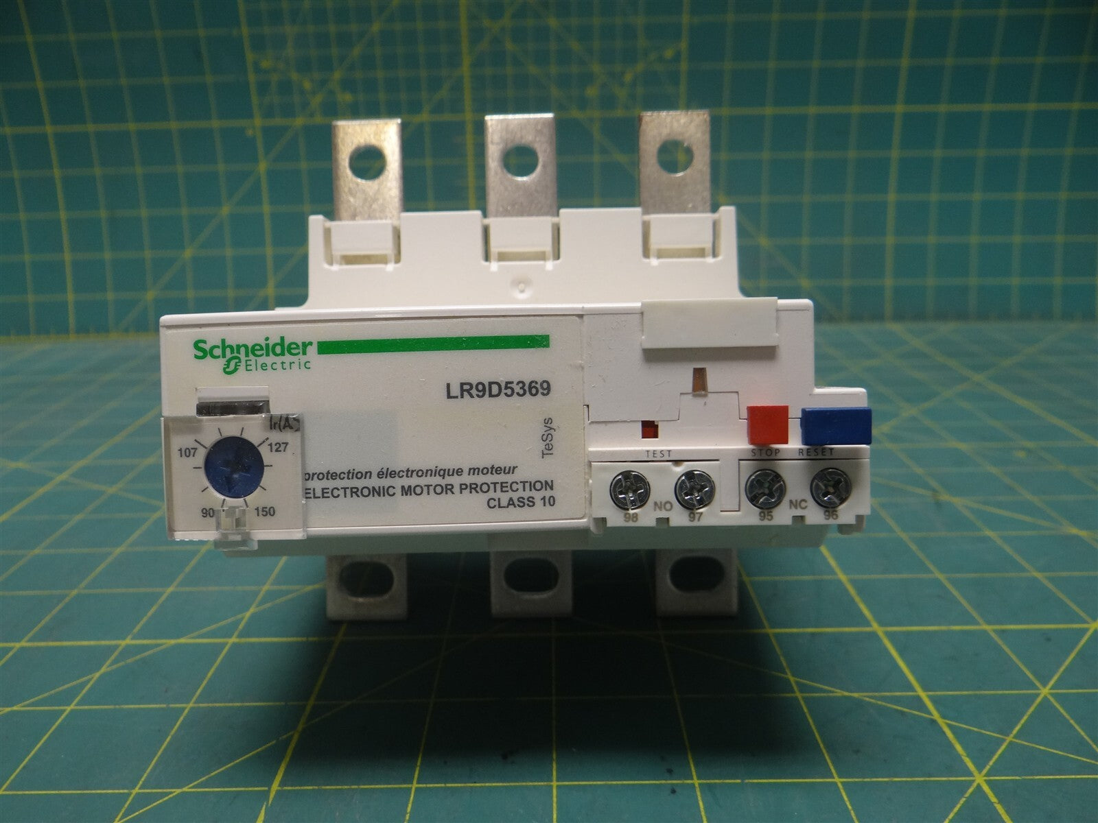 Schneider LR9D5369 Electronic Thermal Overload Relay TeSys Deca 90-150A Class 10
