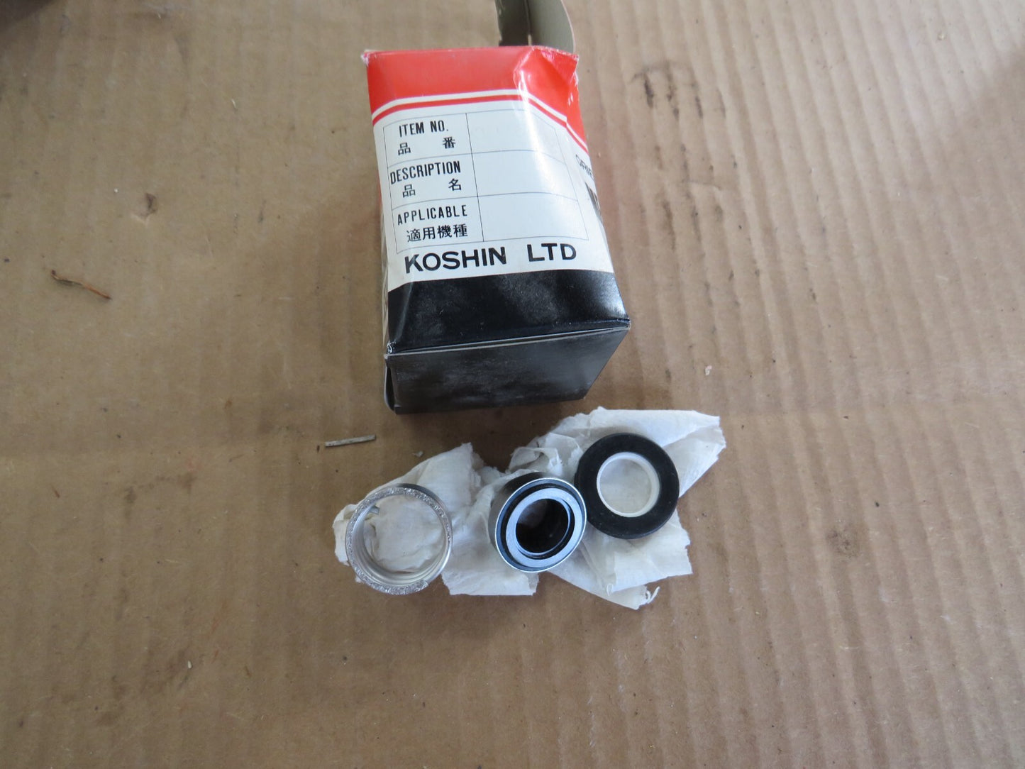 Koshin Genuine SEH25, Se25L, Sh25H Water Pump Mechanical Seal Kit 050-852