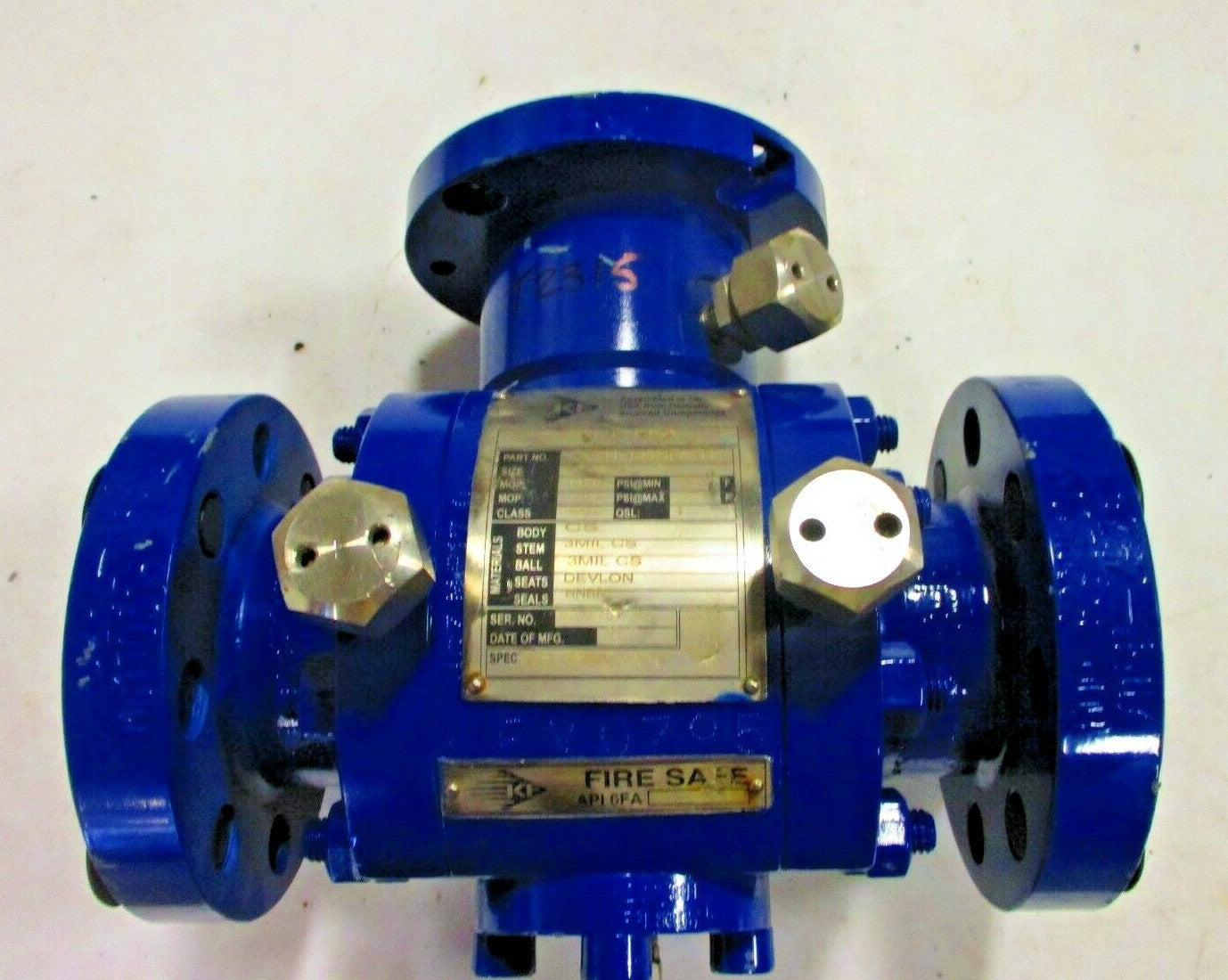 Ball Valve KF INDUSTRIES V311-199A6AG4 | 2" 600 FP RF Flanged | CS Body | NACE 