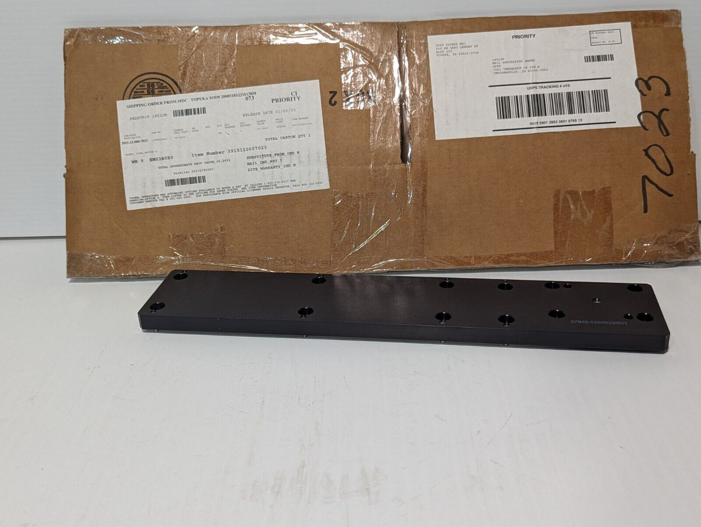 3915-12-000-7023 165K623G01 Moving Tine Mount (B)