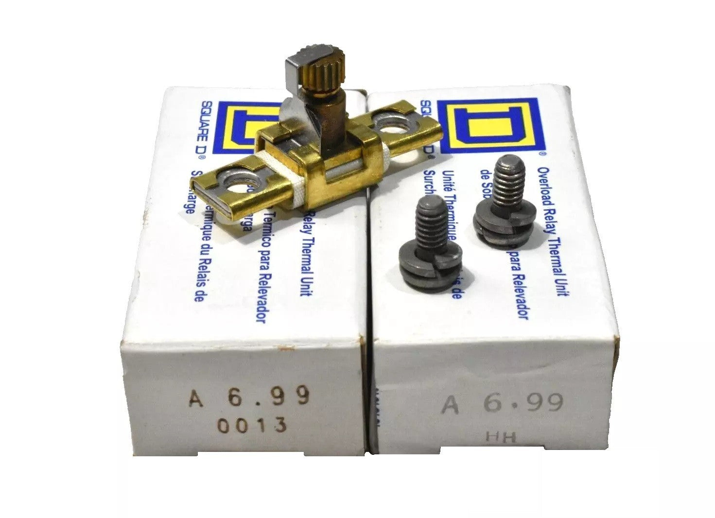[Lot of 2] Square D Overload Relay Thermal Unit A6.99