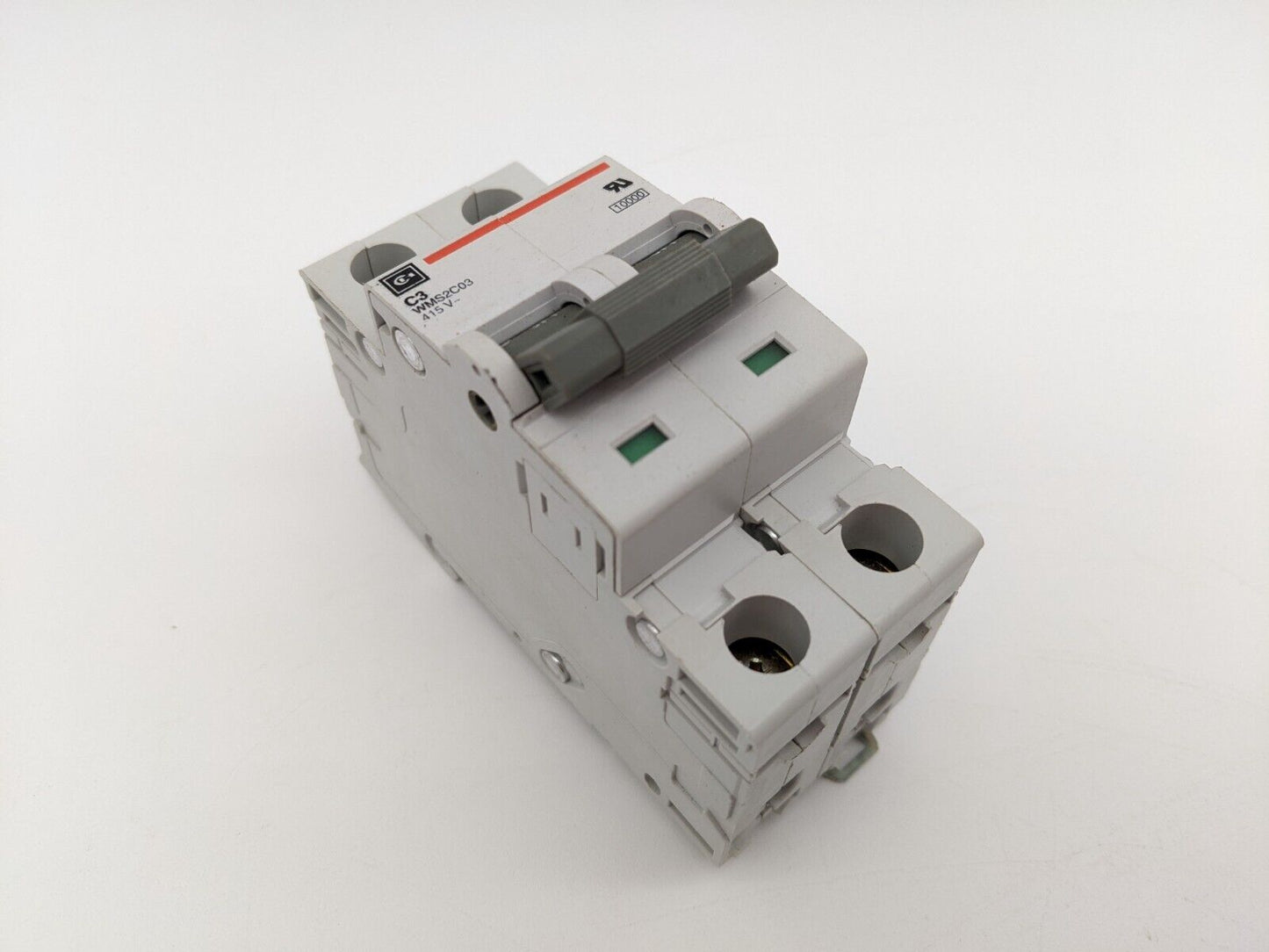 Cutler Hammer	WMS2C03 Circuit Breaker 3 Amp 2 Pole 240/480 VAC DIN Rail Mount