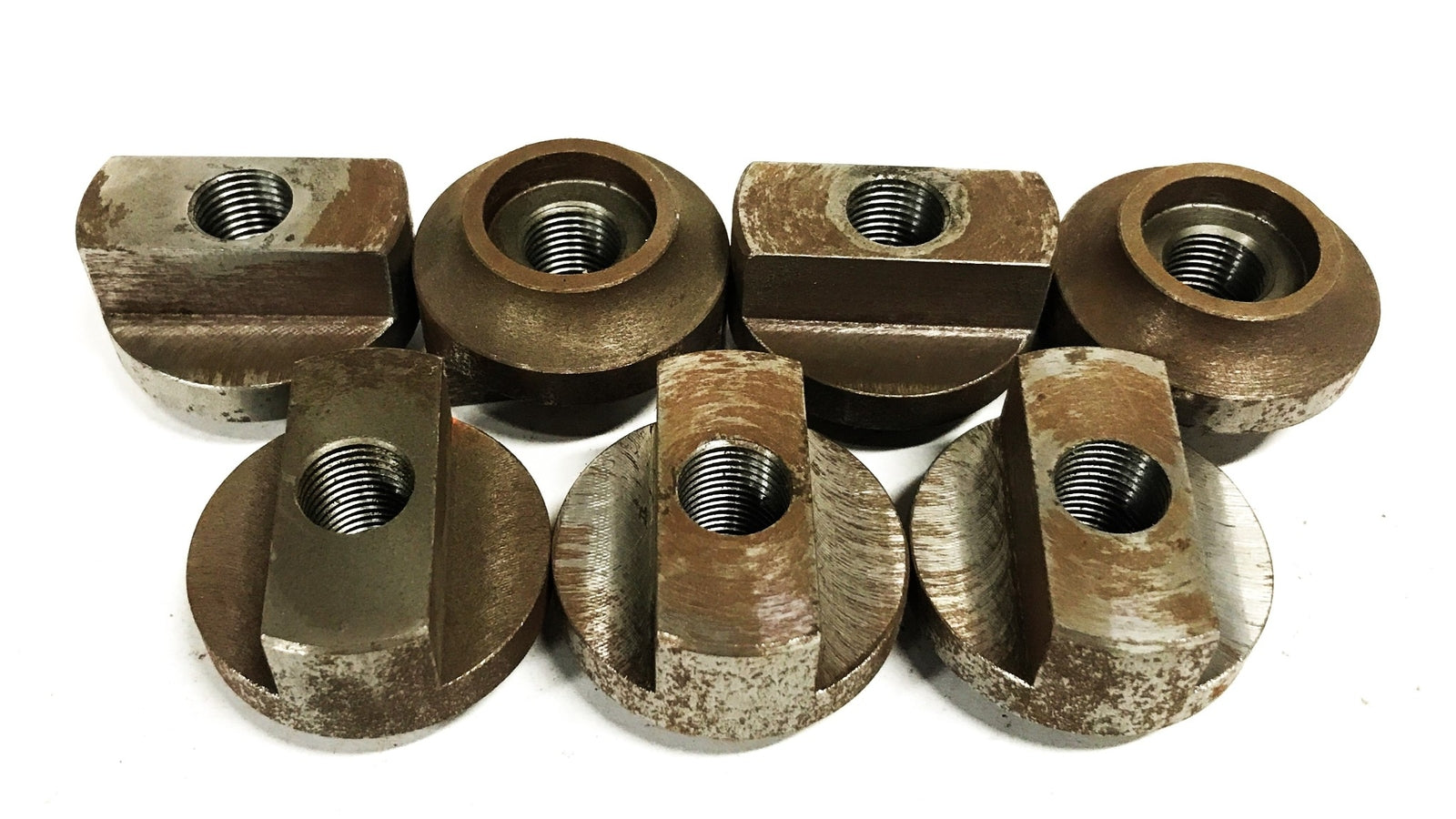 Unbranded 1 inch x 1-1/2 inch Lathe Spindle Wedge Head [Lot of 7] NOS