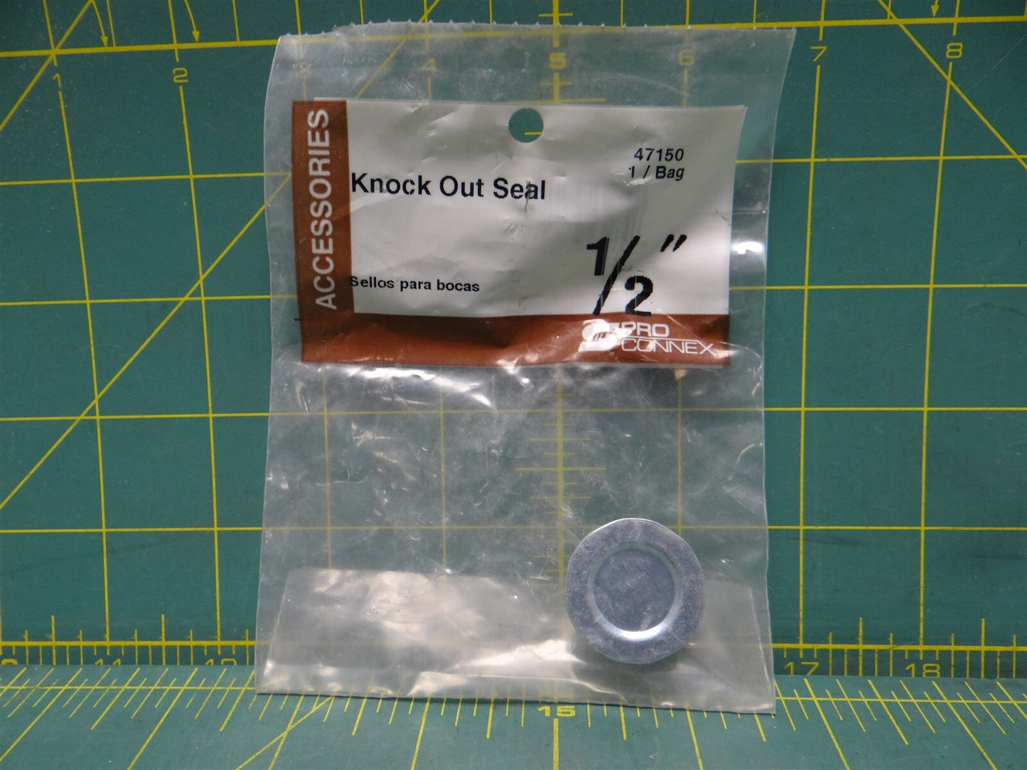 Pro Connex 49151 Knockout Seal 3/4" For Outlet Box or Metal Enclosure