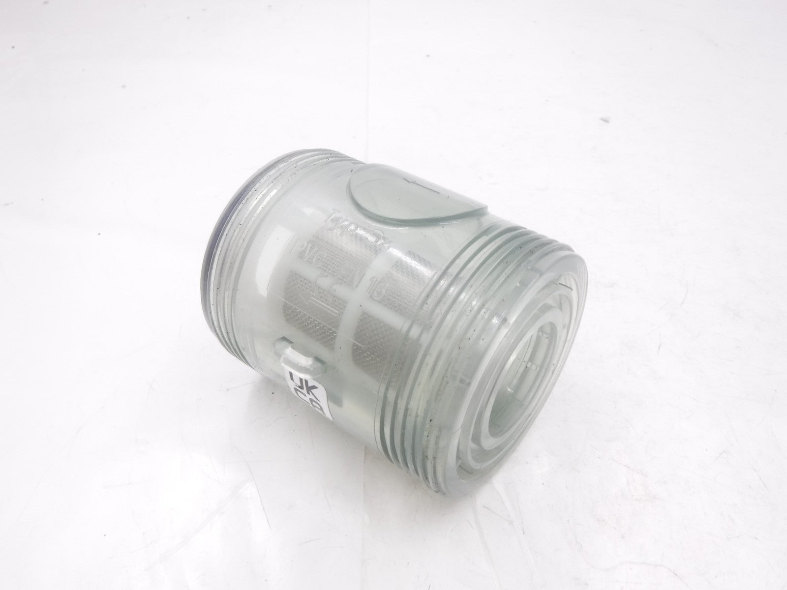 Praher 1-1/4" S4 PVC 500 Micron 35 Mesh PVC True Union Inline Strainer SEE DES