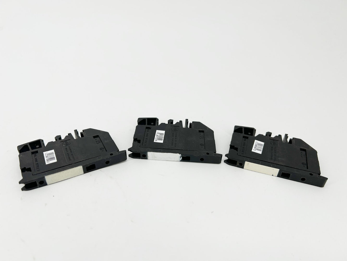 New Lot of 3 Allen Bradley 1492-H6 Terminal Block 1P 300V 15A Ser.B