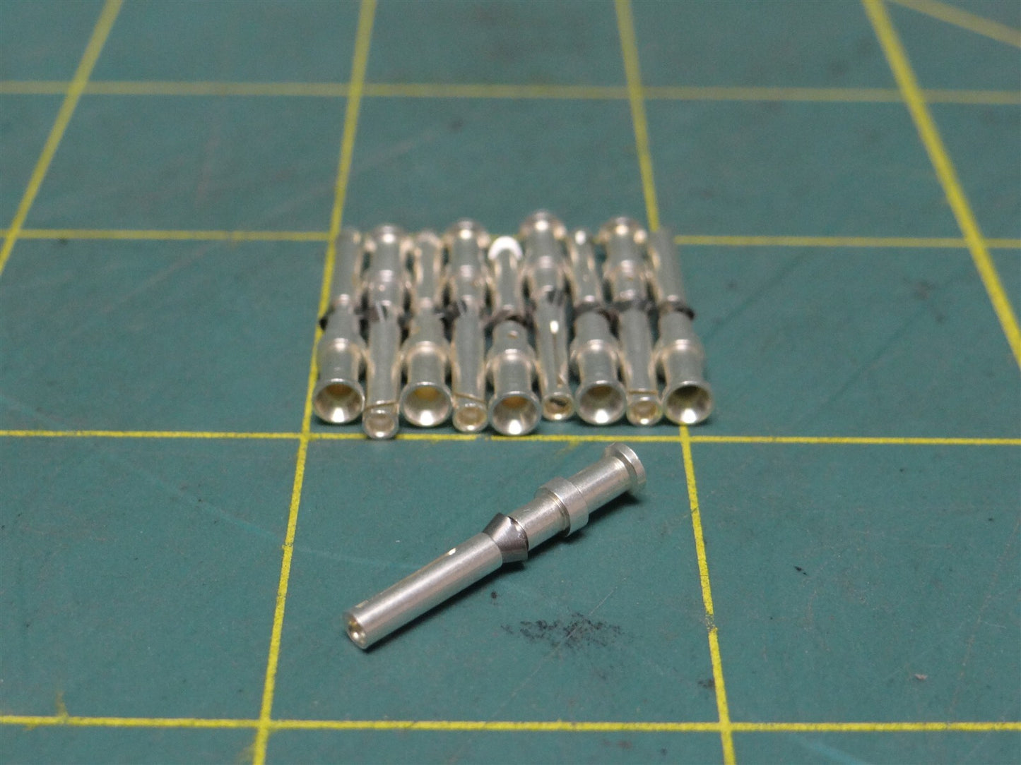 (Qty: 10) Harting Han D Heavy Duty Connector Crimp Contact 09150006202 Socket