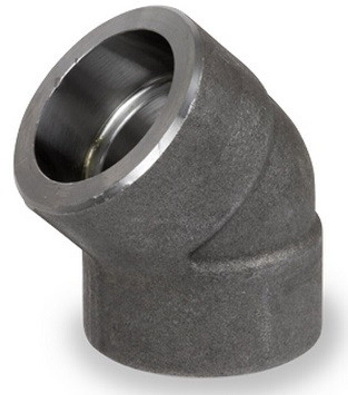 Elbow 45-Degree Grade F11 Chrome 1-1/2" Class 6000 Socket Weld End Pipe Fitting