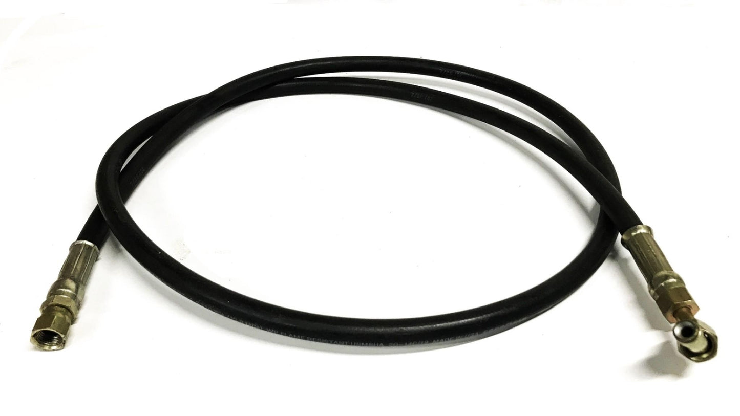 Dayco 1/4 x 65 inch Hydraulic Hose Assembly 100R1AT NOS