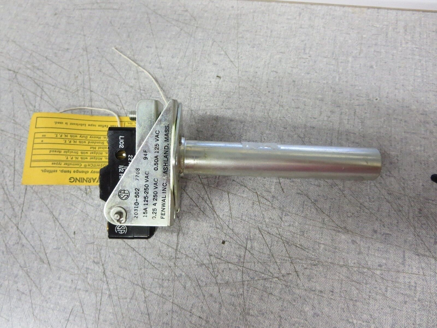 Fenwal Inc. 20310-502 7708 Switch