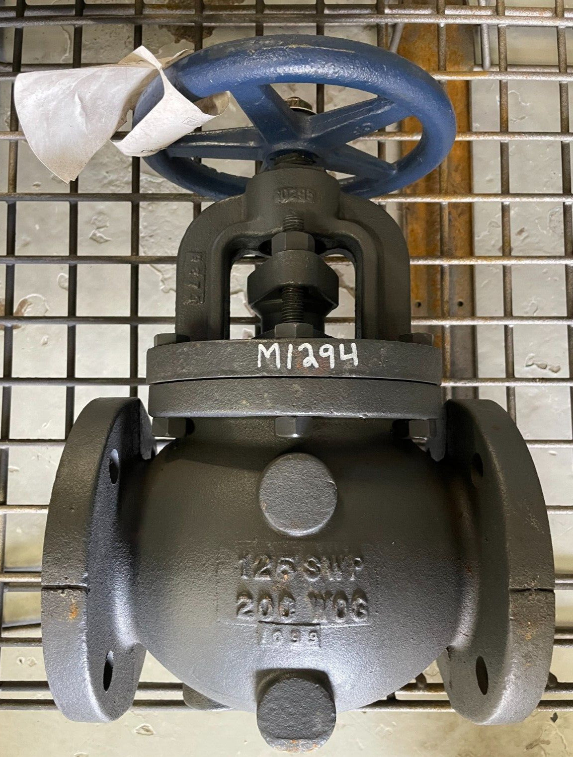 NIBCO F-718-B IBBM Globe Valve 3" Flanged End 125 psi Steam / 200 psi WOG
