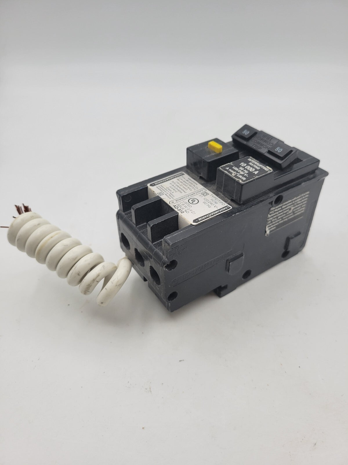 Square D HOM250EPD Plug-In Circuit Breaker 50A 120/240V 2P 1PH Type HOM 50 Amp
